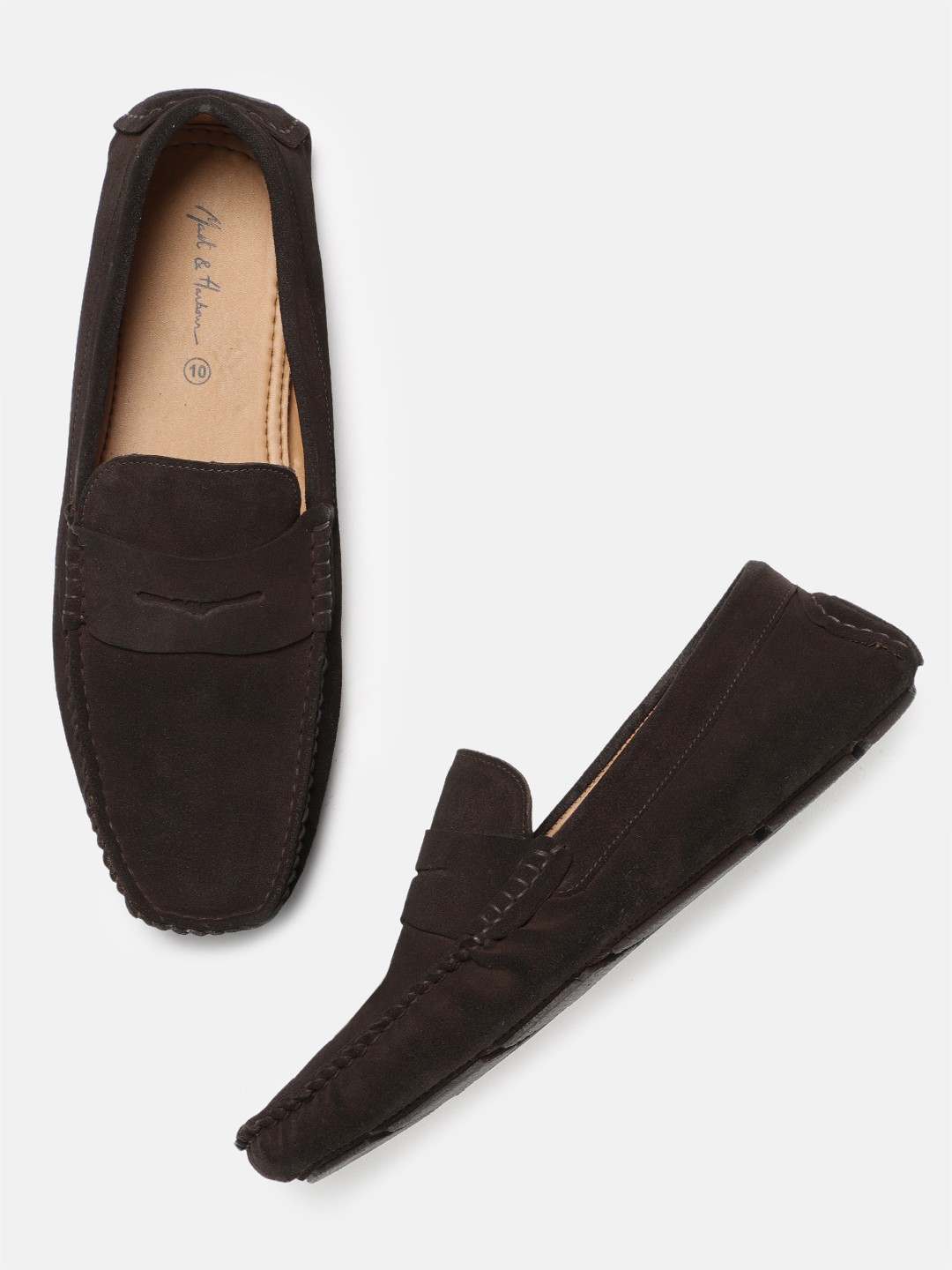 

Mast & Harbour Men Brown Loafers