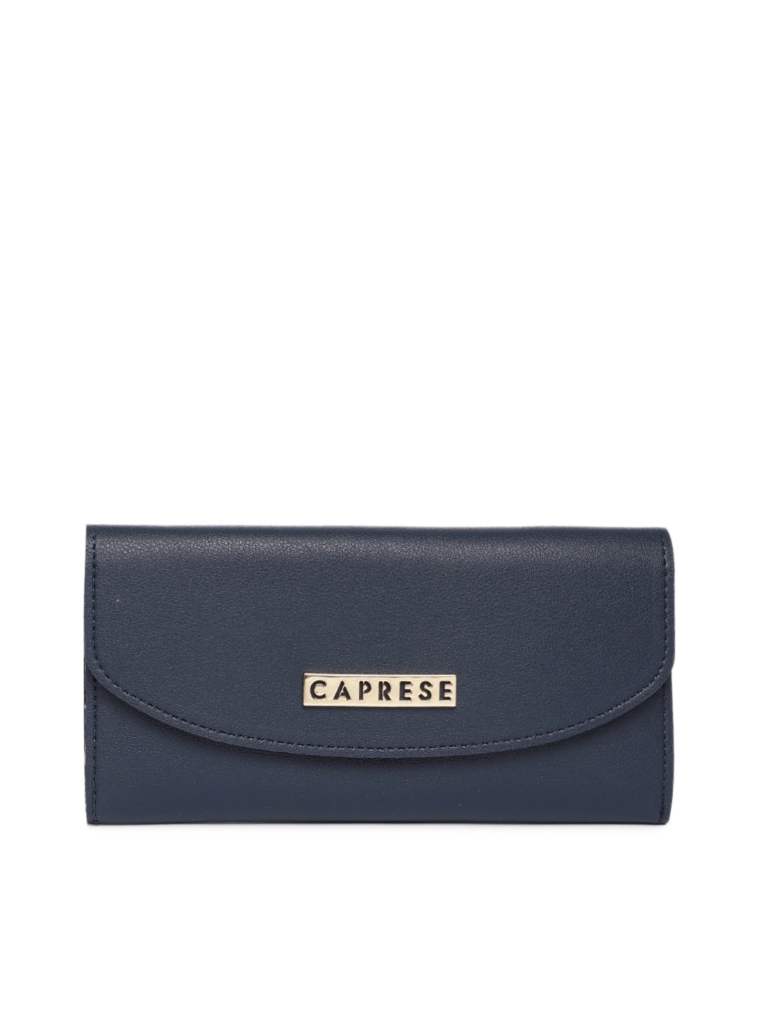 

Caprese Women Navy Blue Solid KIKO Three Fold Wallet