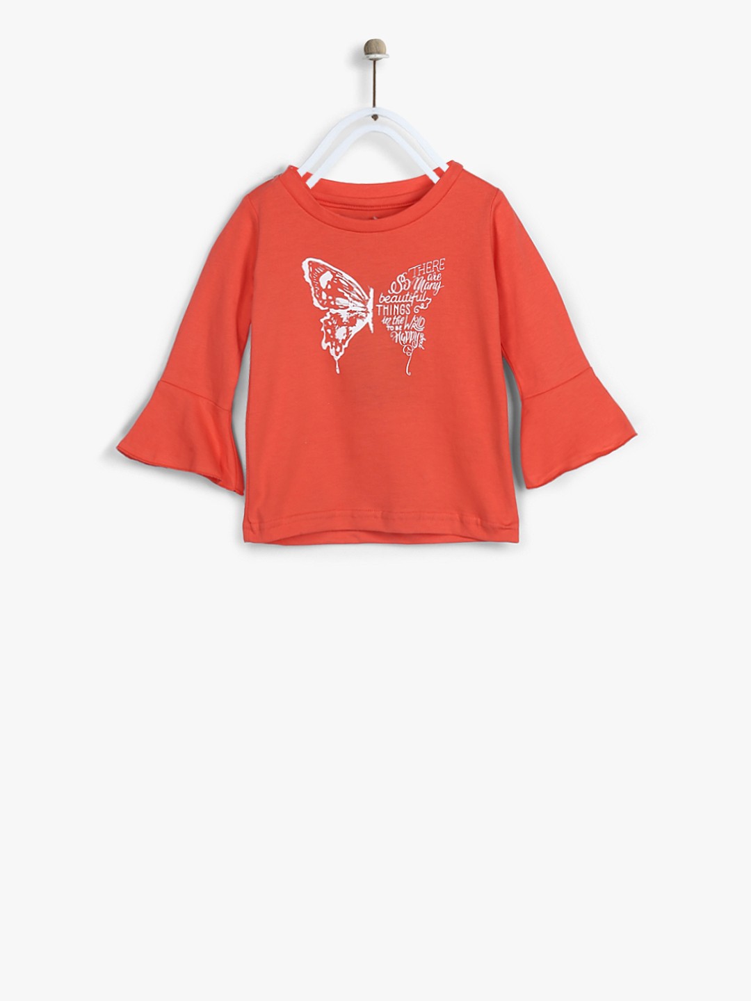

Palm Tree Girls Orange Top
