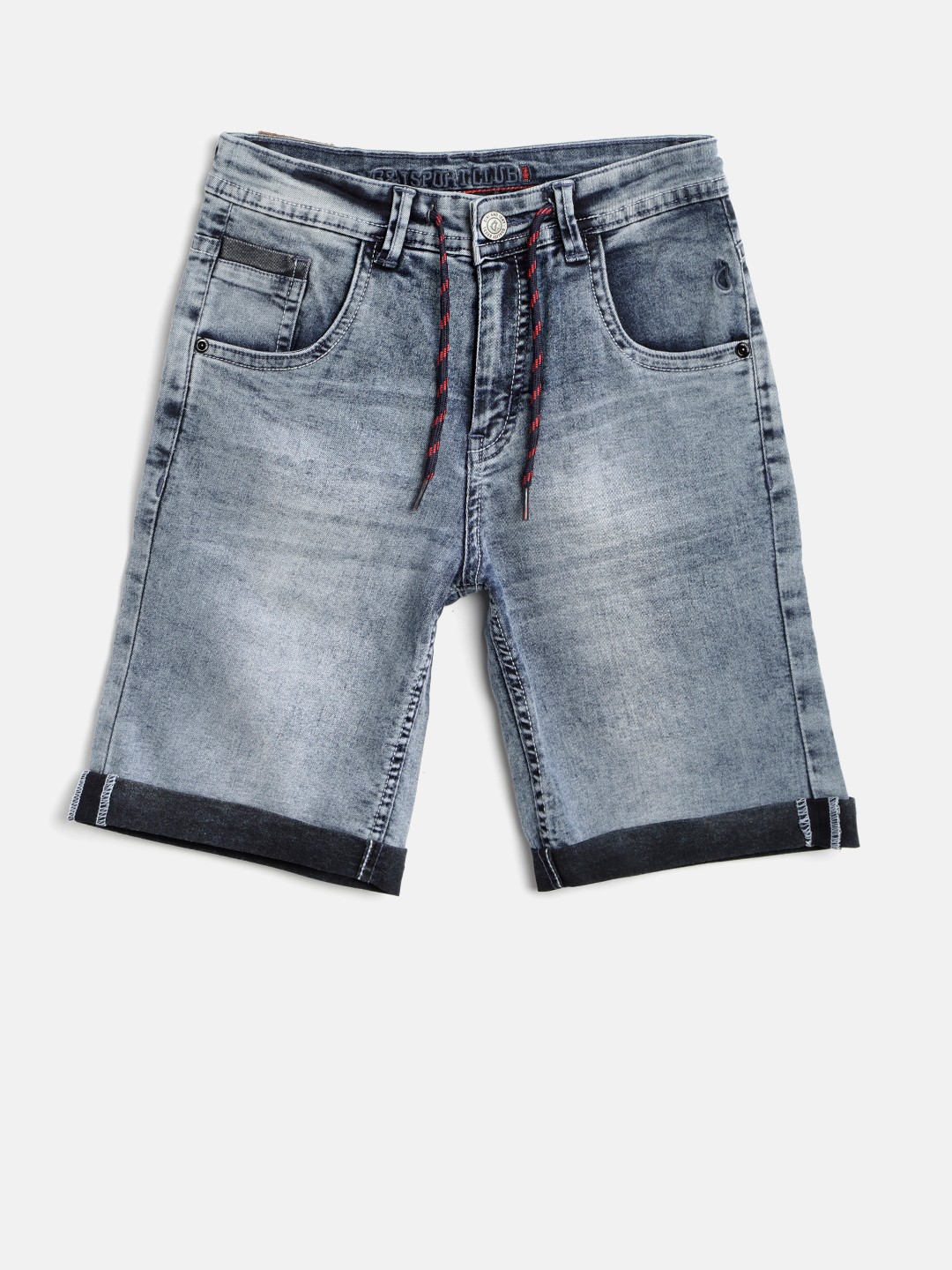 

Gini and Jony Boys Blue Washed Preppy Fit Denim Shorts