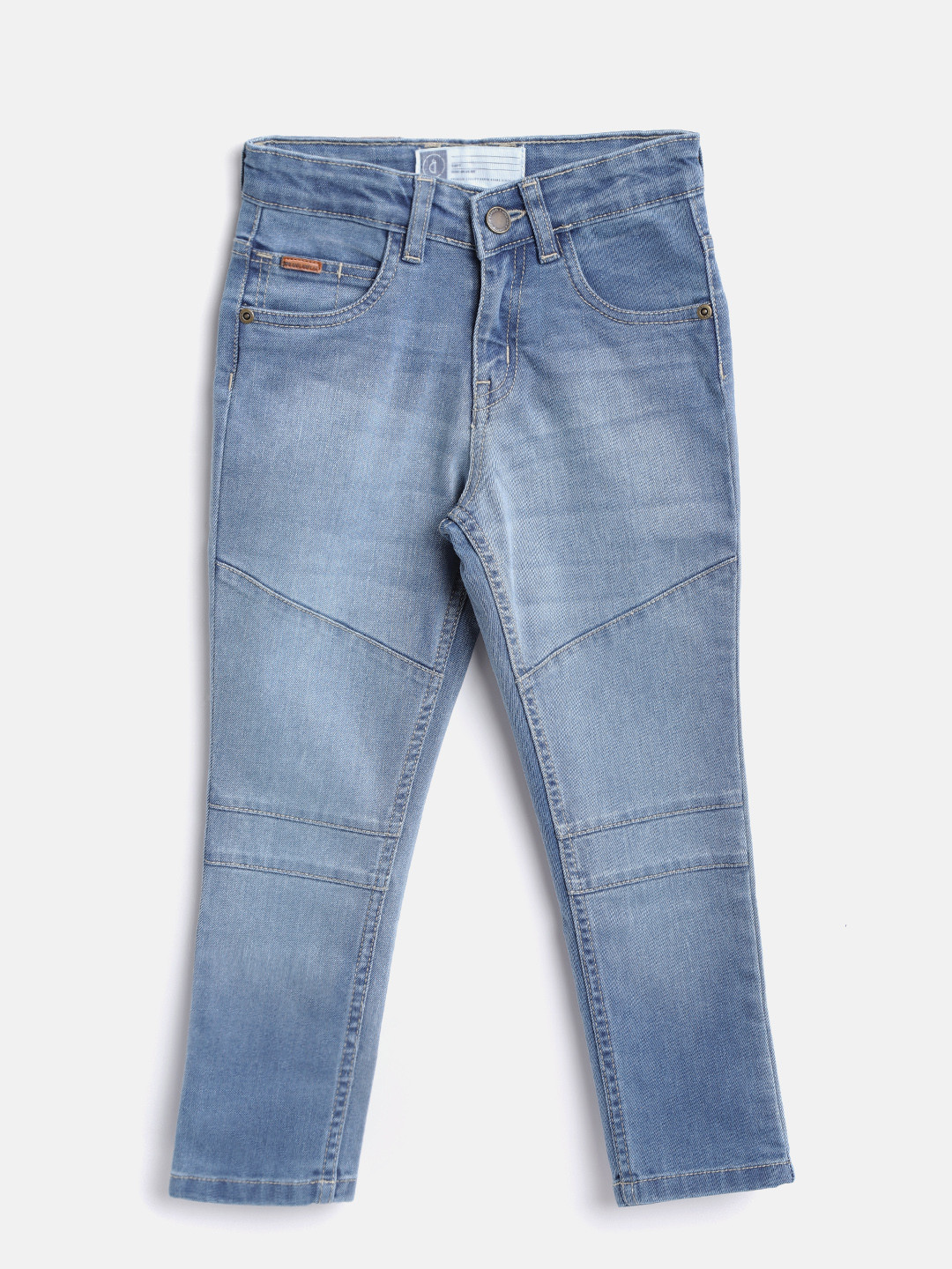 

Gini and Jony Boys Blue Slim Fit Mid-Rise Clean Look Jeans