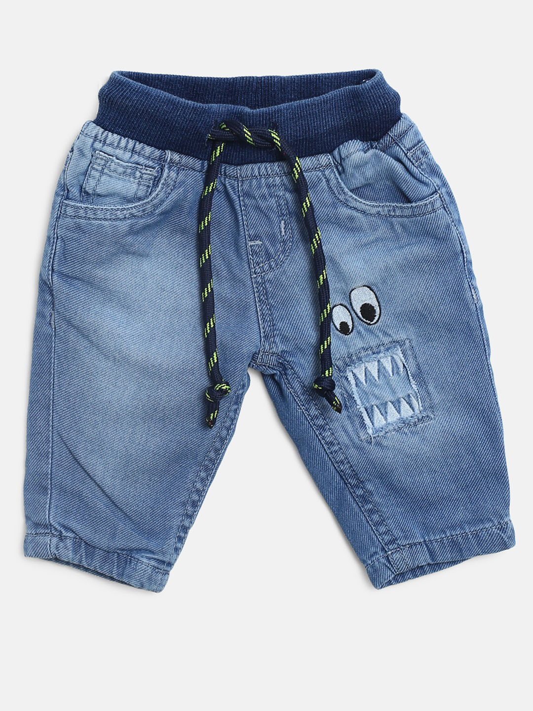

Gini and Jony Boys Blue Regular Fit Mid-Rise Clean Look Jeans