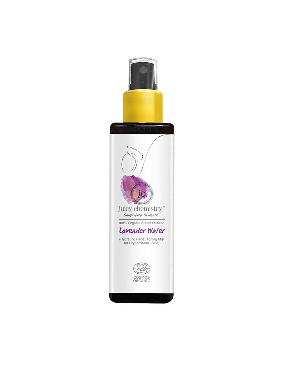 

Juicy Chemistry Lavender Water Toning Mist, White