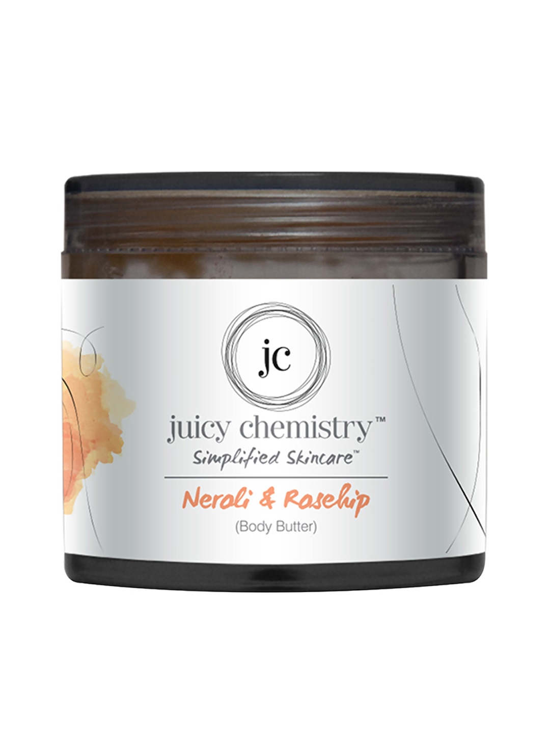 

Juicy Chemistry Neroli, Rosehip and Tamanu Organic Body Butter, White