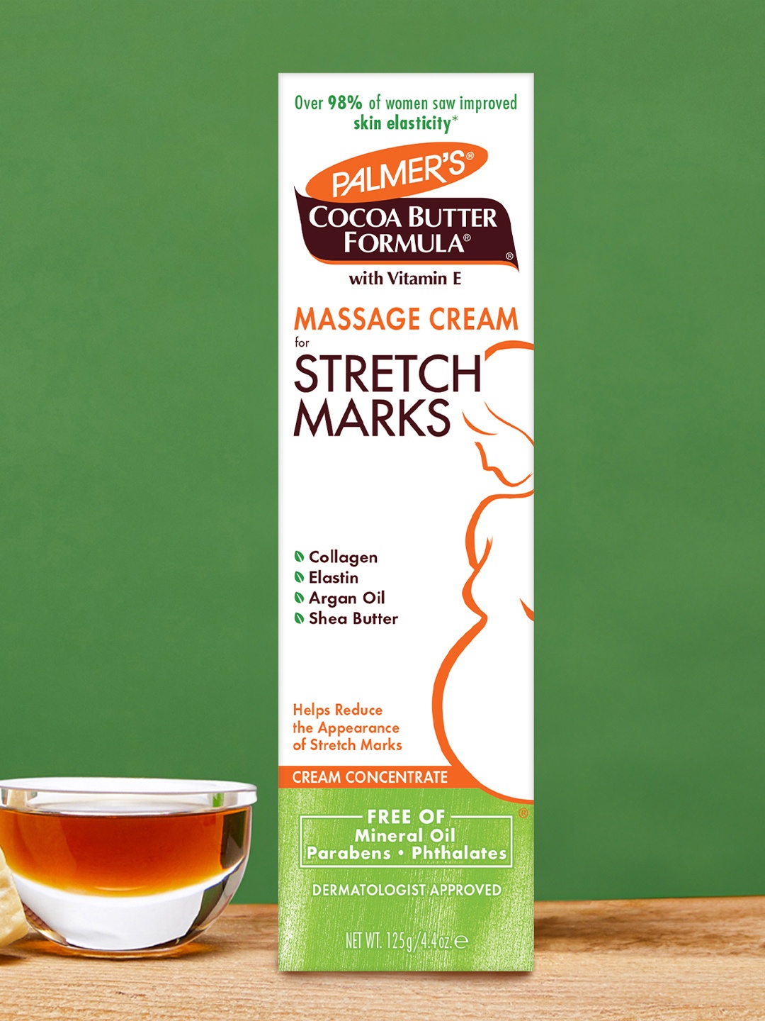 

Palmer's Women Cocoa Butter Massage Cream For Stretch Marks 125 g, White