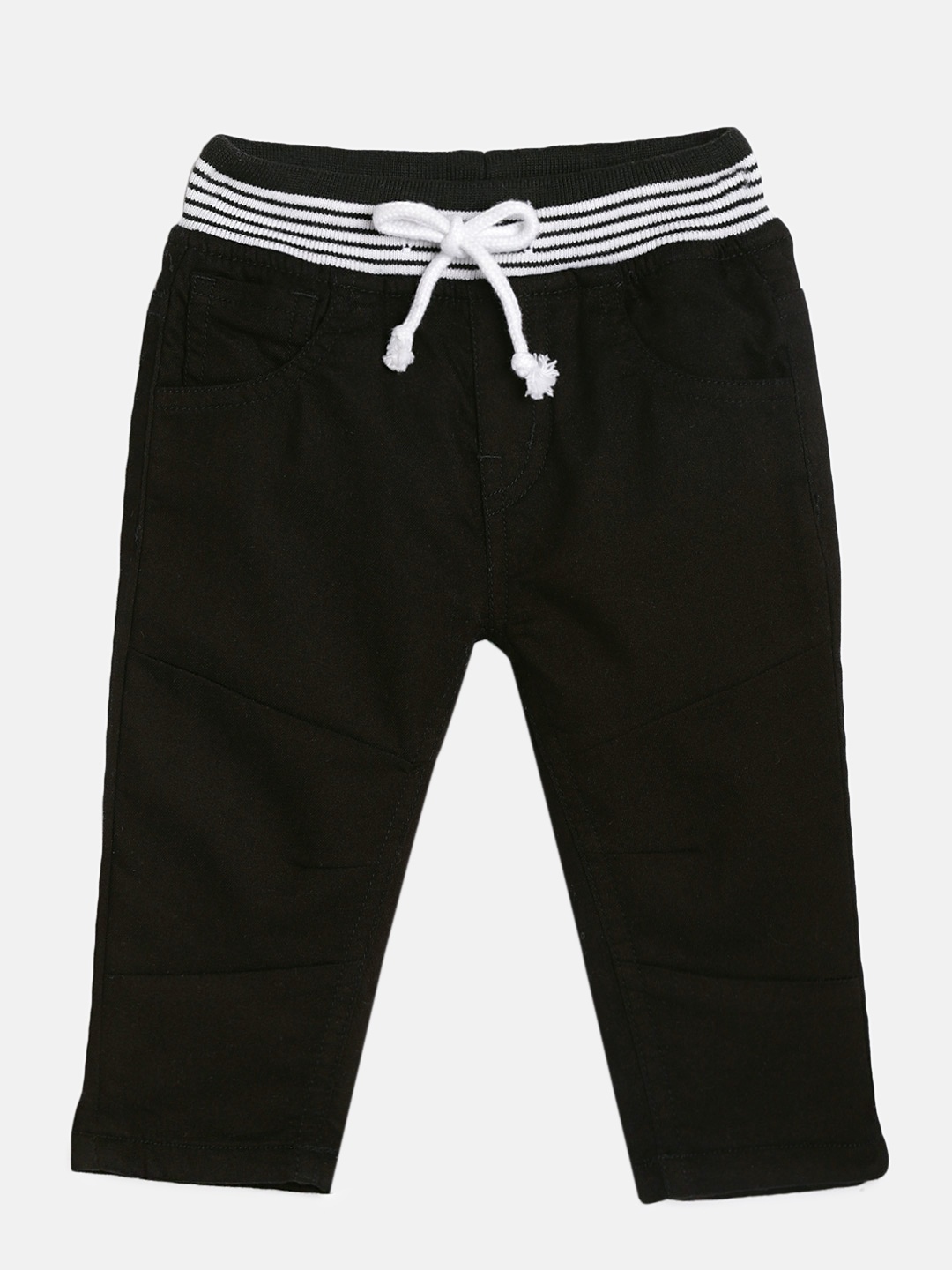 

Gini and Jony Boys Black Solid Regular Fit Mid-Rise Clean Look Jeans