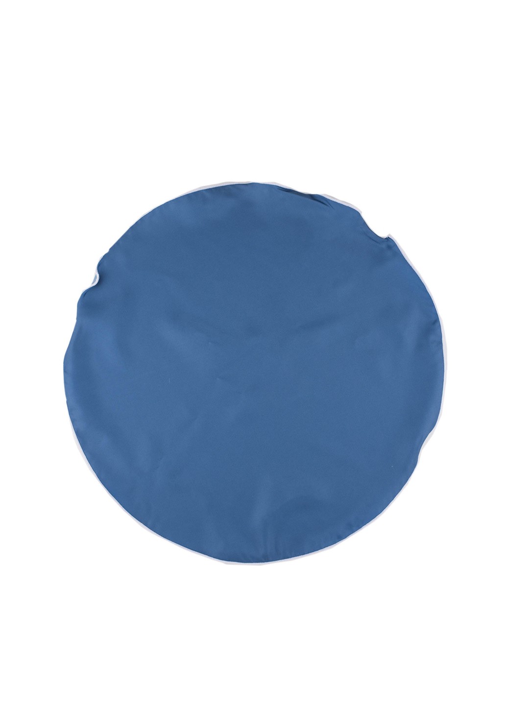 

The Tie Hub Men Blue Round Pocket Square