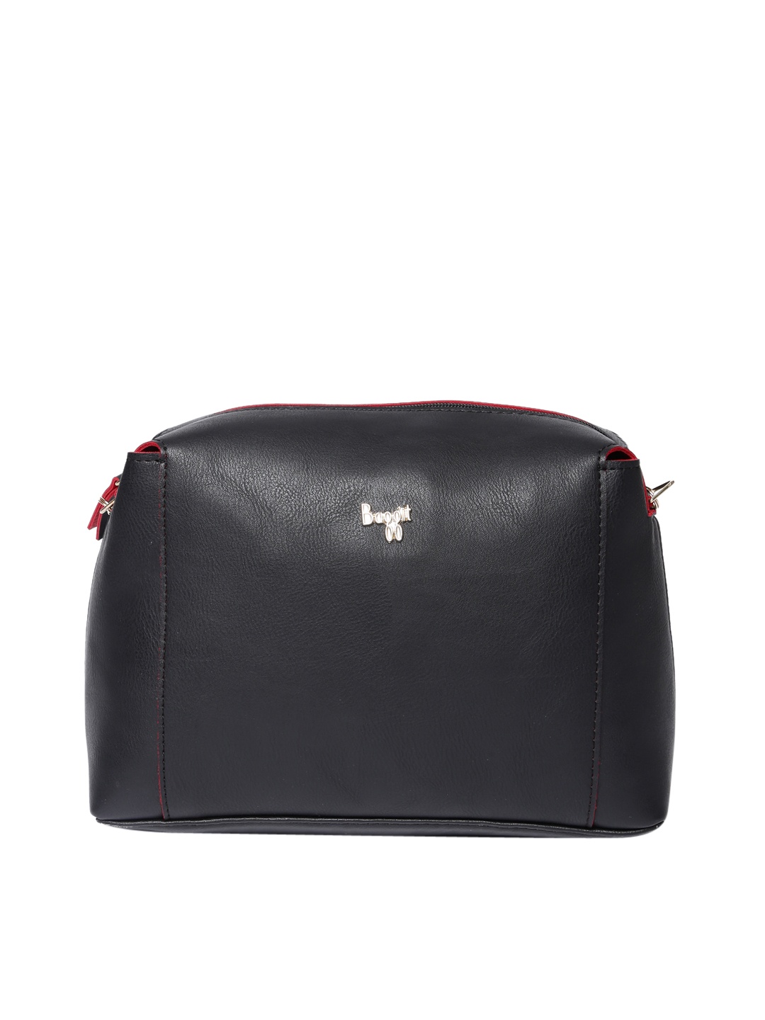 

Baggit Black Solid Sling Bag