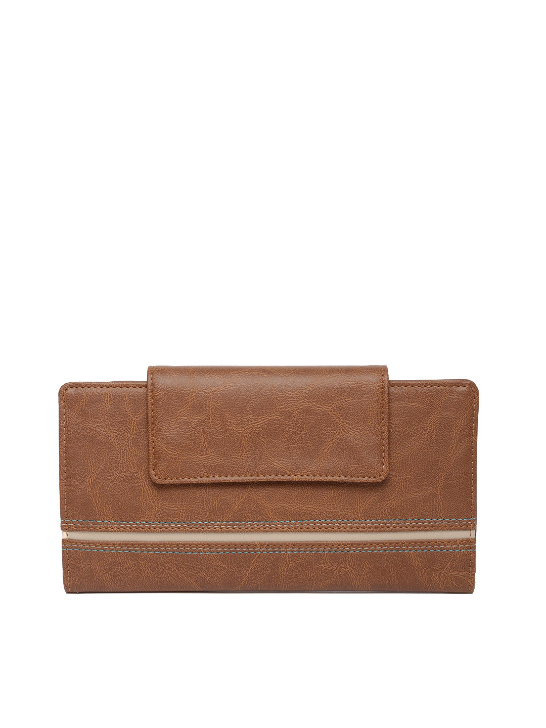

Baggit Women Brown Solid Two Fold Wallet