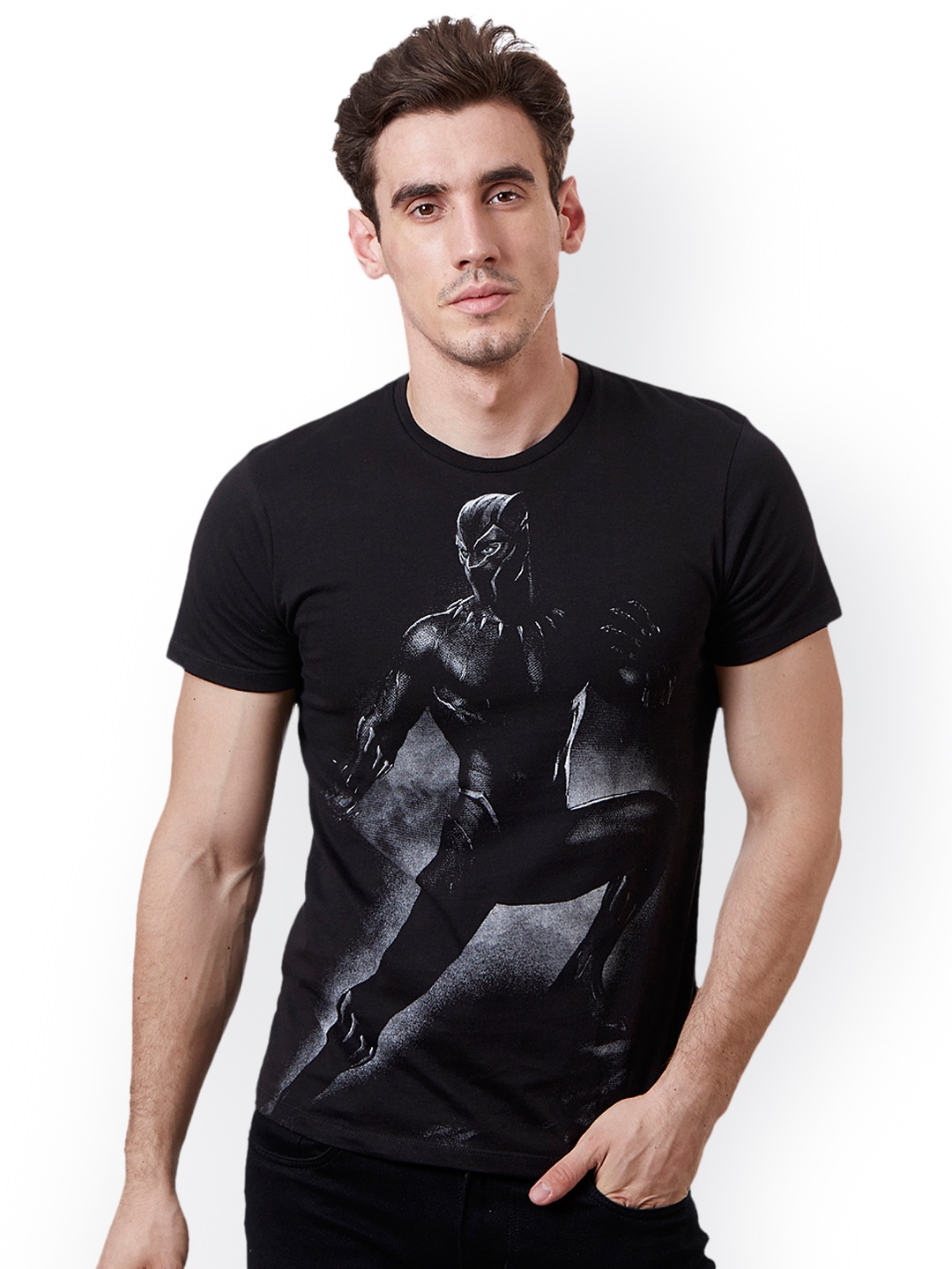 

Free Authority Men Black Panther T-shirt