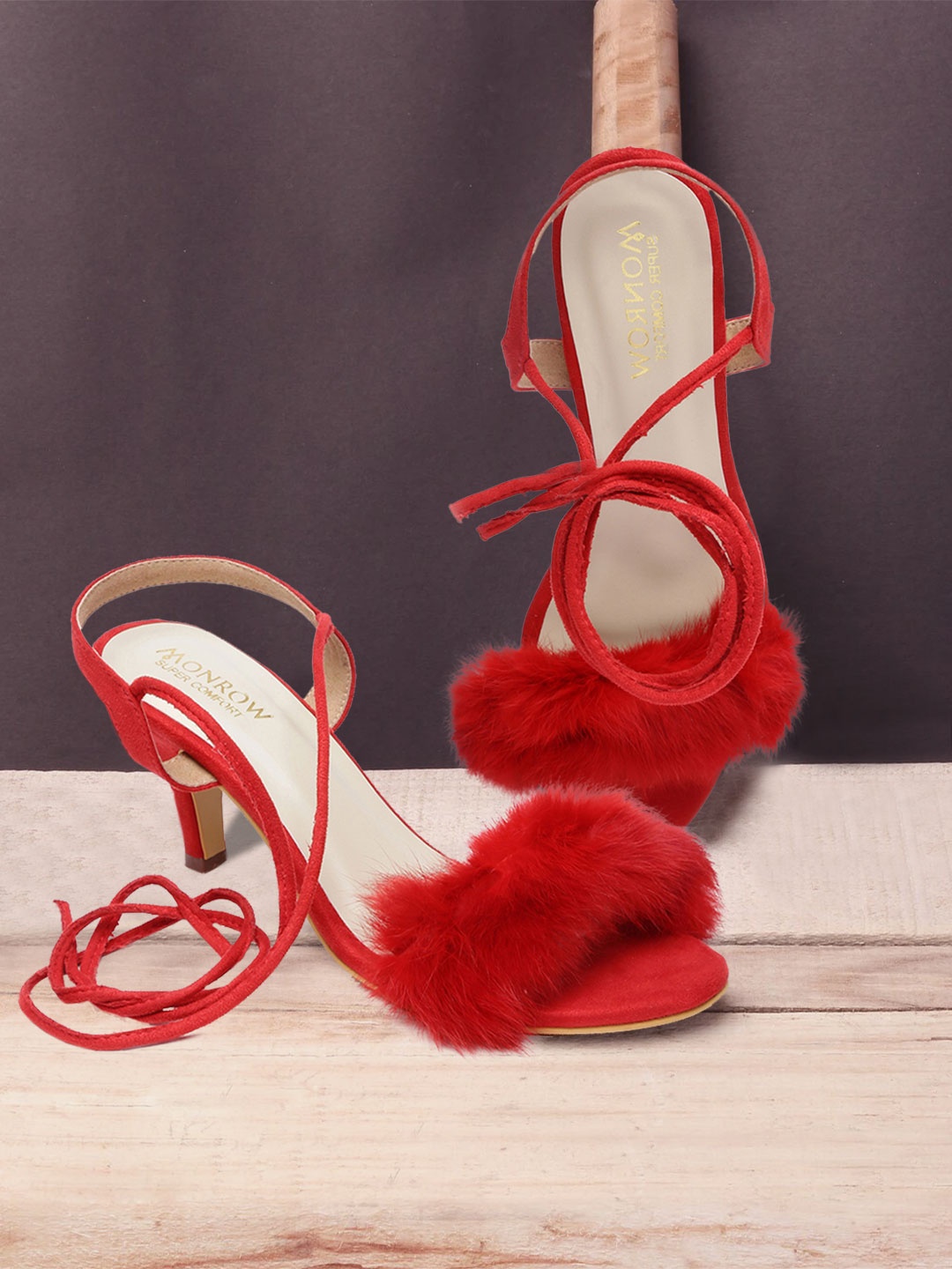 

Monrow Women Red Solid Heels