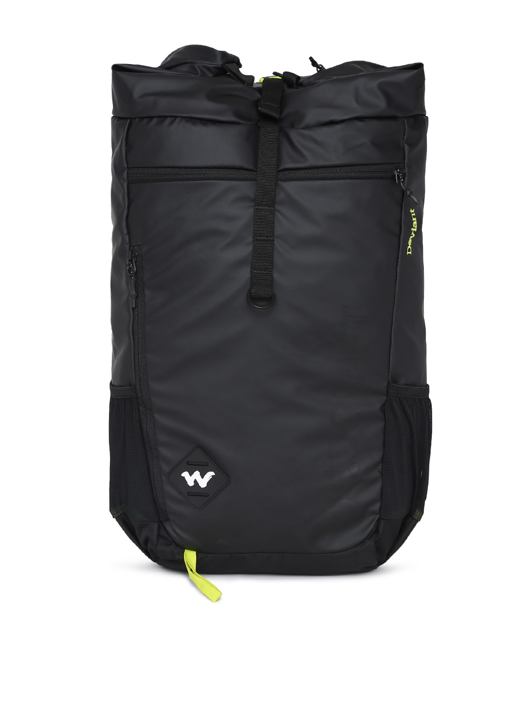 

Wildcraft Unisex Black Solid Deviant Backpack