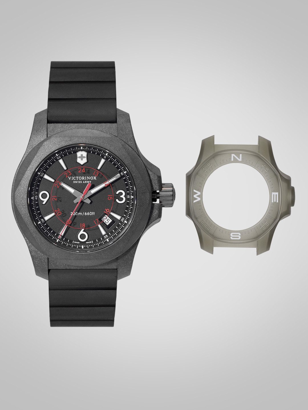

Victorinox Men Black Swiss Analogue Watch 241777