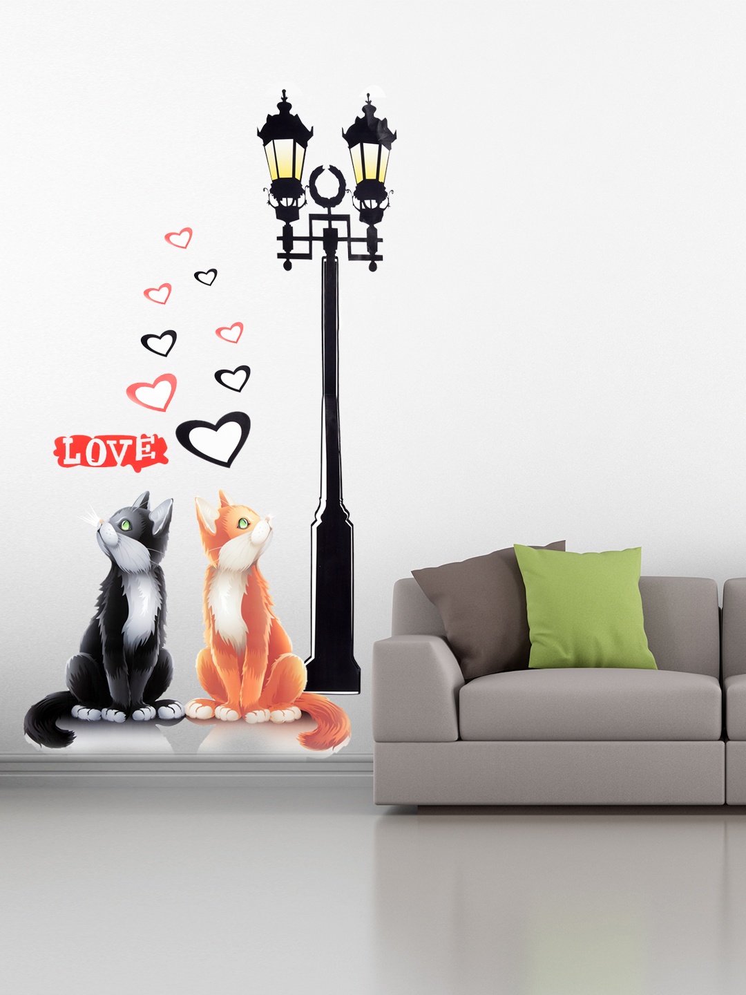 

Cortina Multicoloured Printed Wall Sticker, Multi