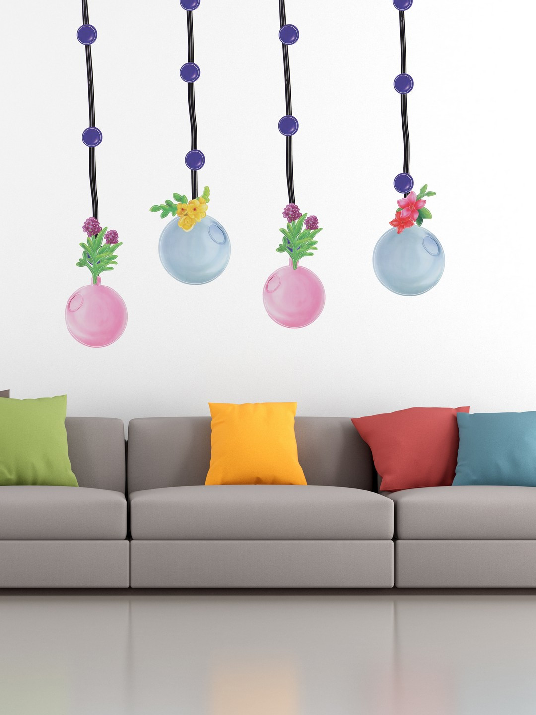

Cortina Multicoloured Wall Sticker, Multi