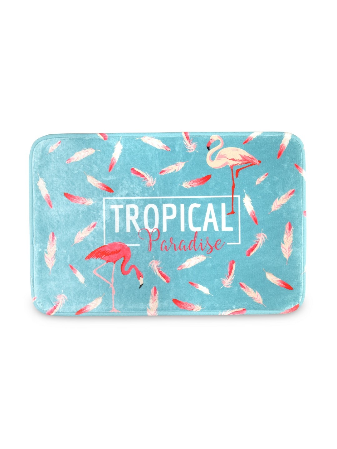 

Cortina Blue & Pink Printed Anti-Skid Doormat