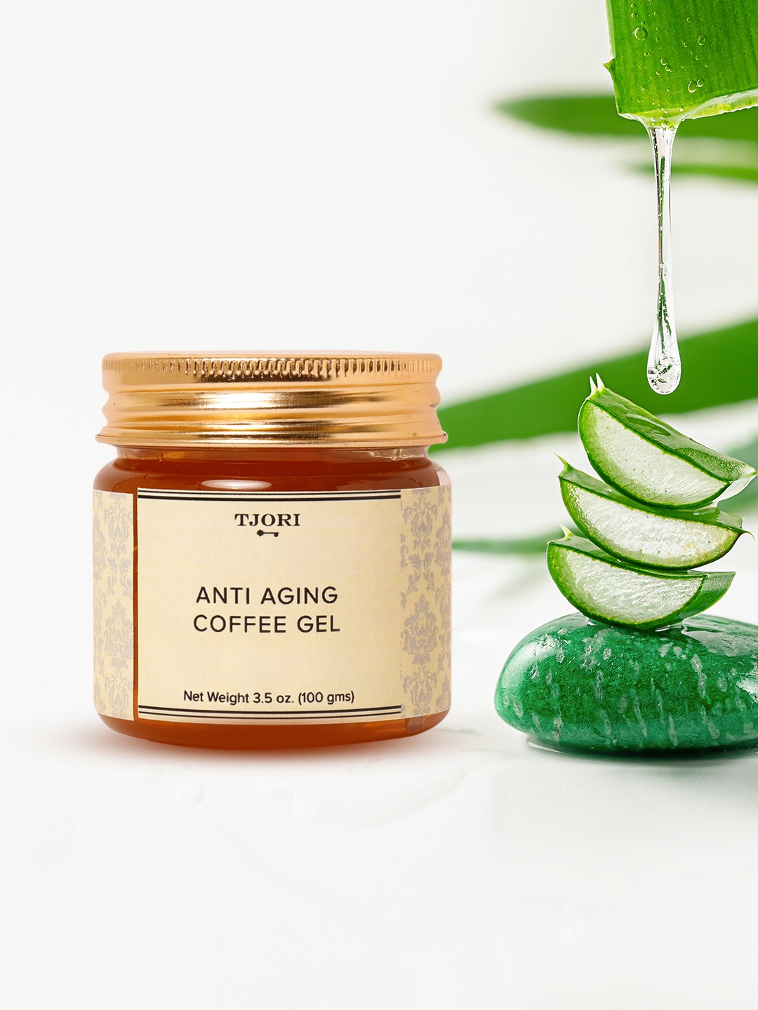 

TJORI Women Anti-Aging Coffee Gel 50 g, Brown