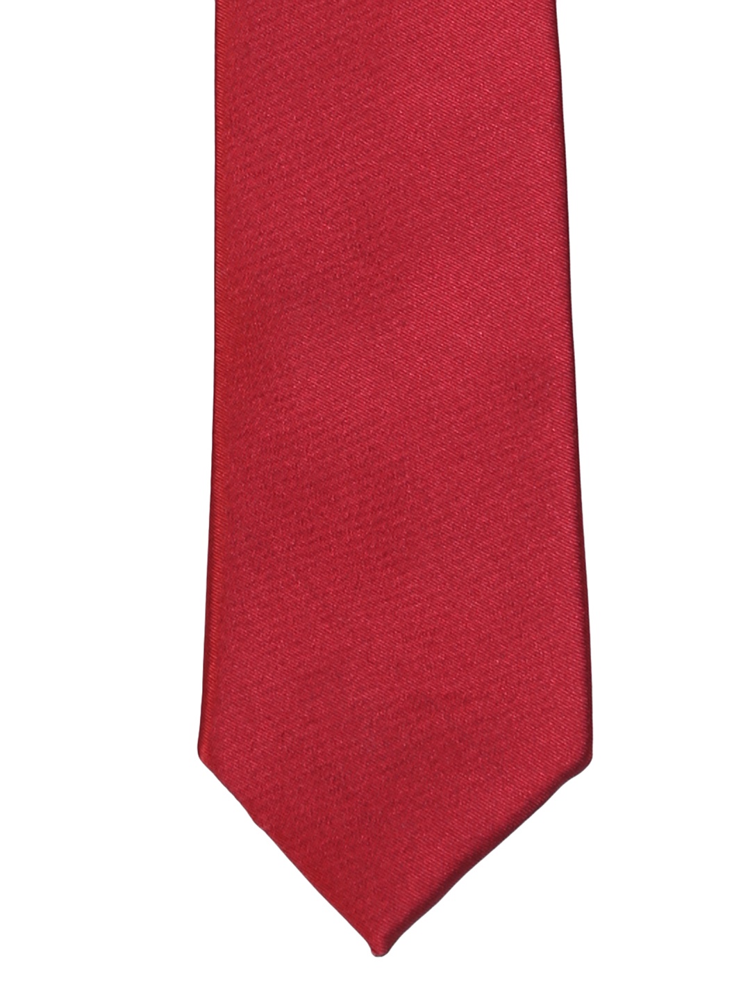 

Tossido Maroon Solid Skinny Tie