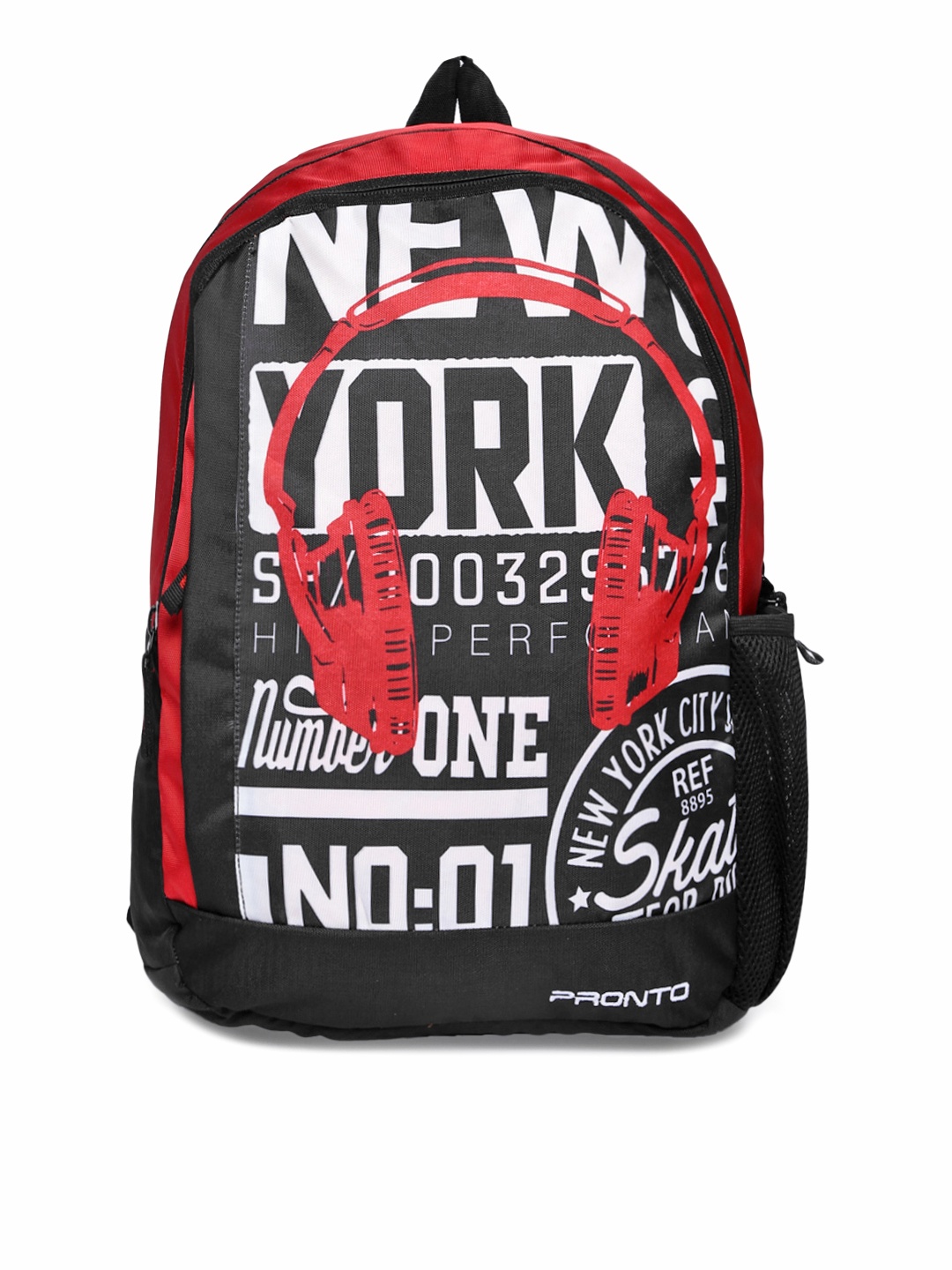 

Pronto Unisex Red & Black Accord 44 Graphic Backpack