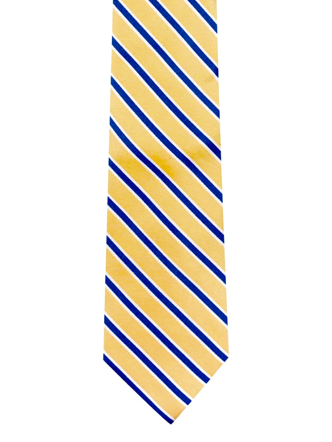 

The Tie Hub Yellow Striped Broad Tie