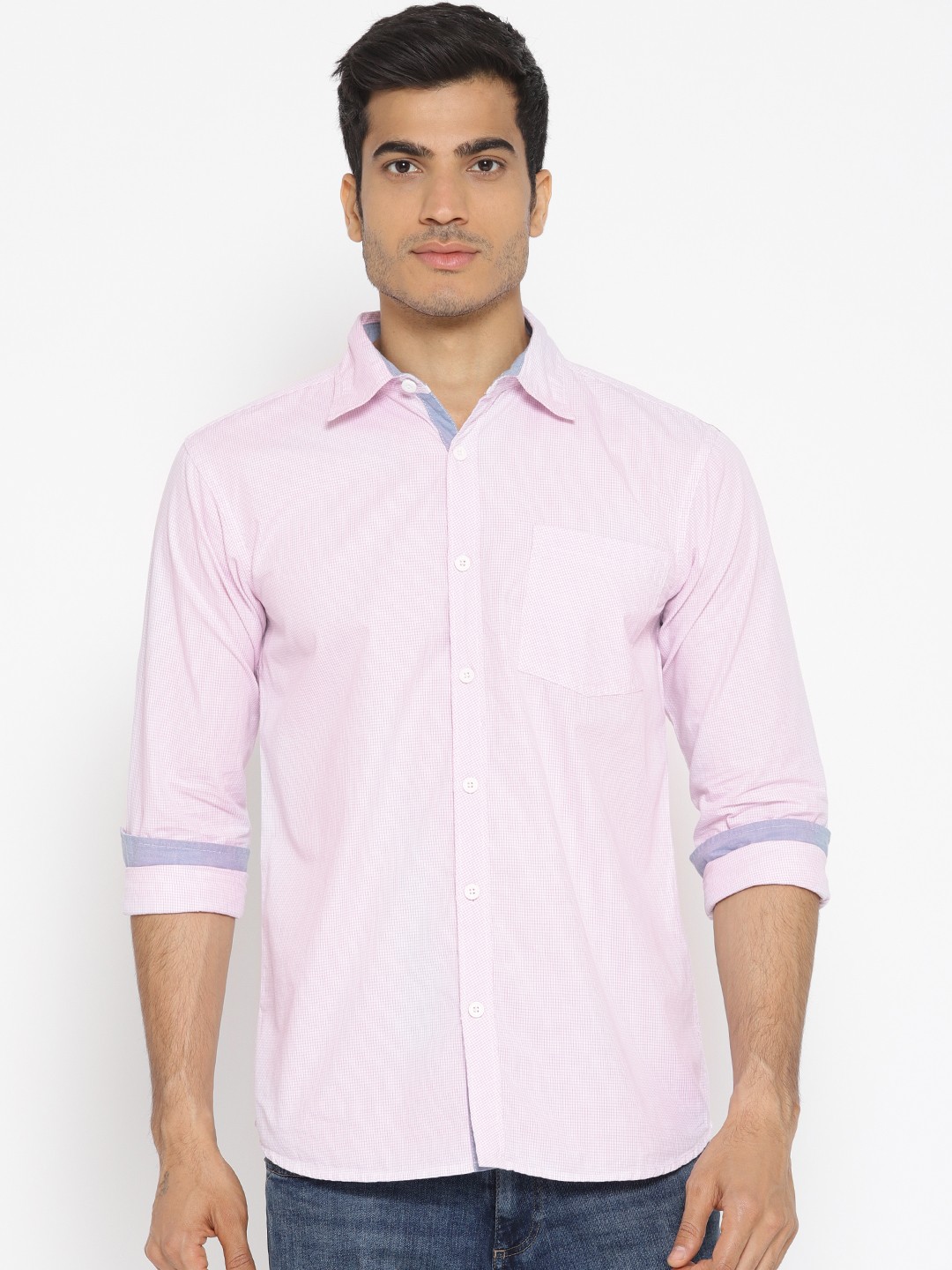 

Ruggers Men Assorted Regular Fit Checked Casual Shirt