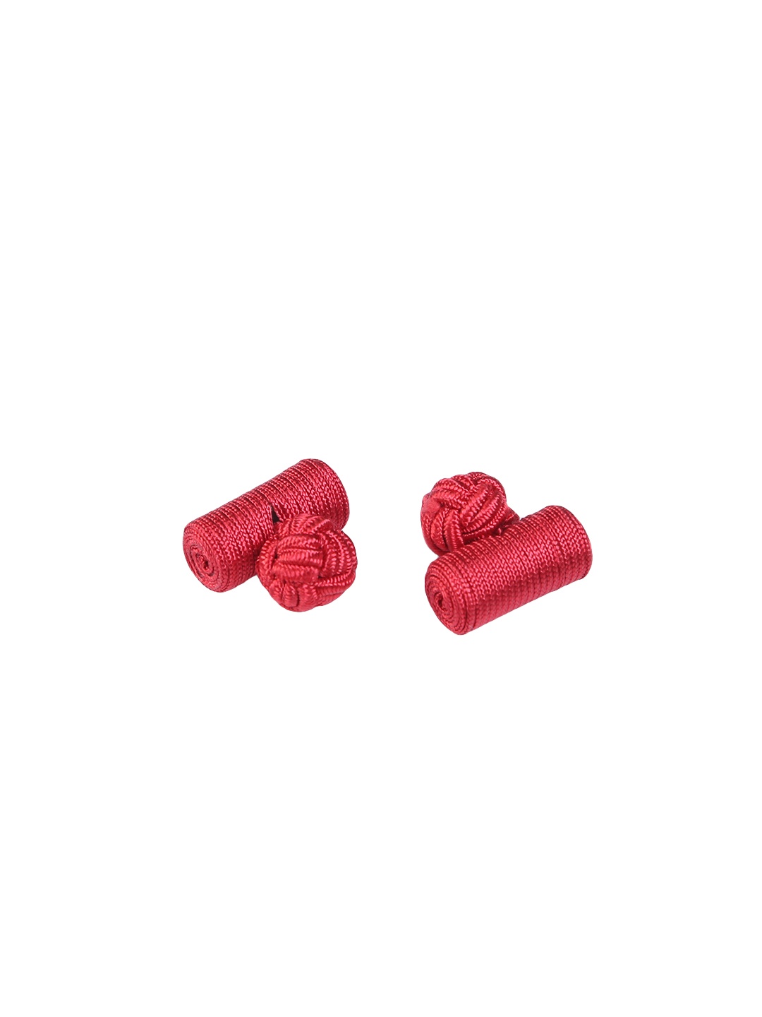 

Tossido Red Cylinder Cufflinks