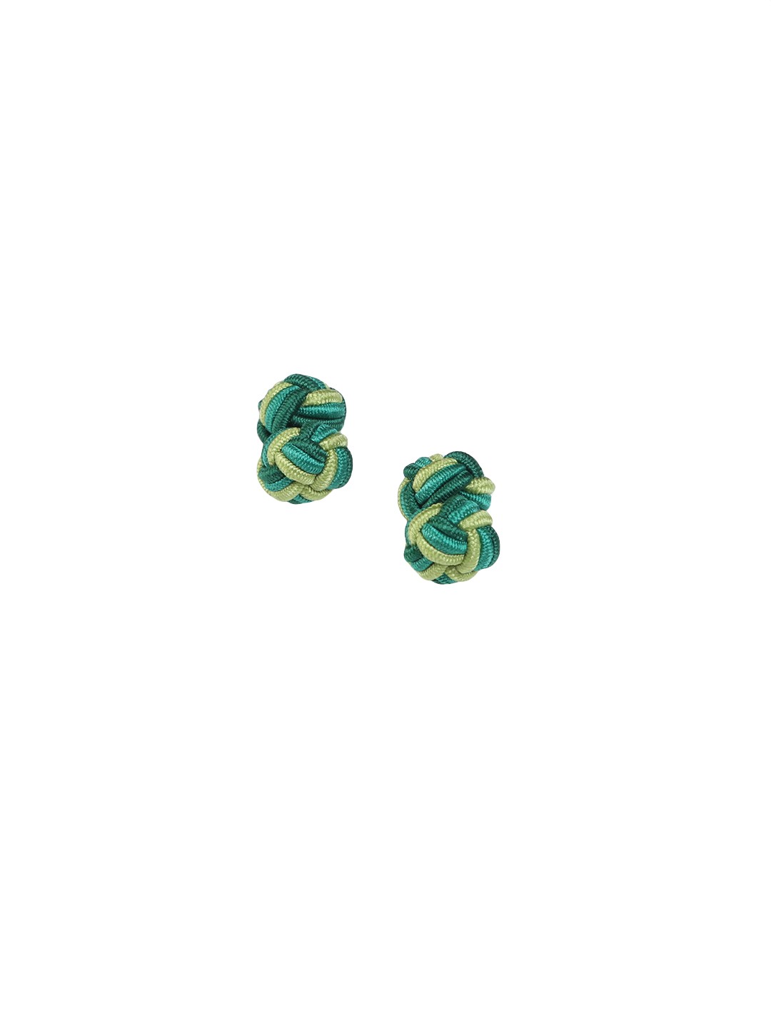 

Tossido Green Floral Cufflinks