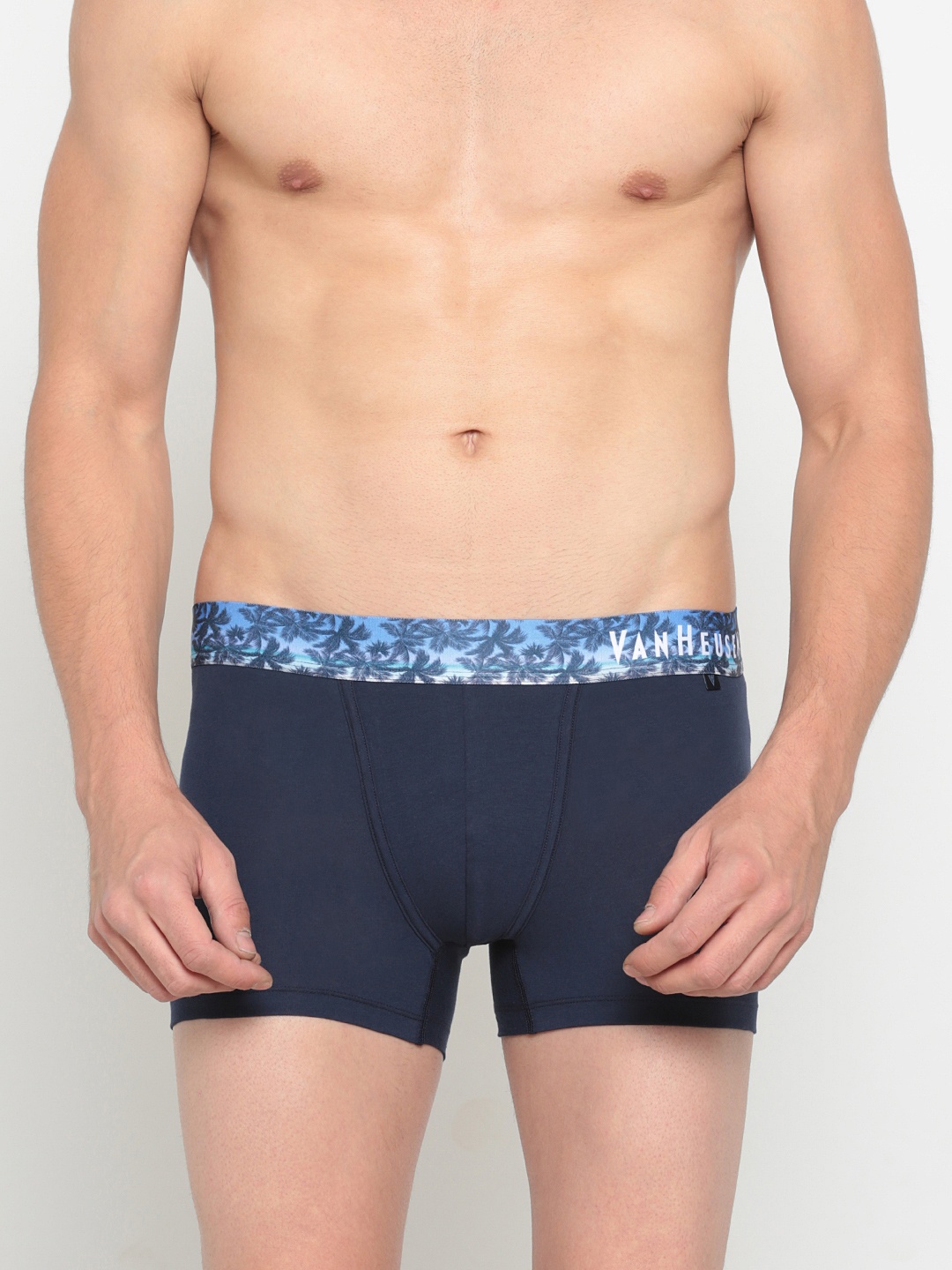 

Van Heusen Men Navy Blue Trunks IHITR1SPC30049