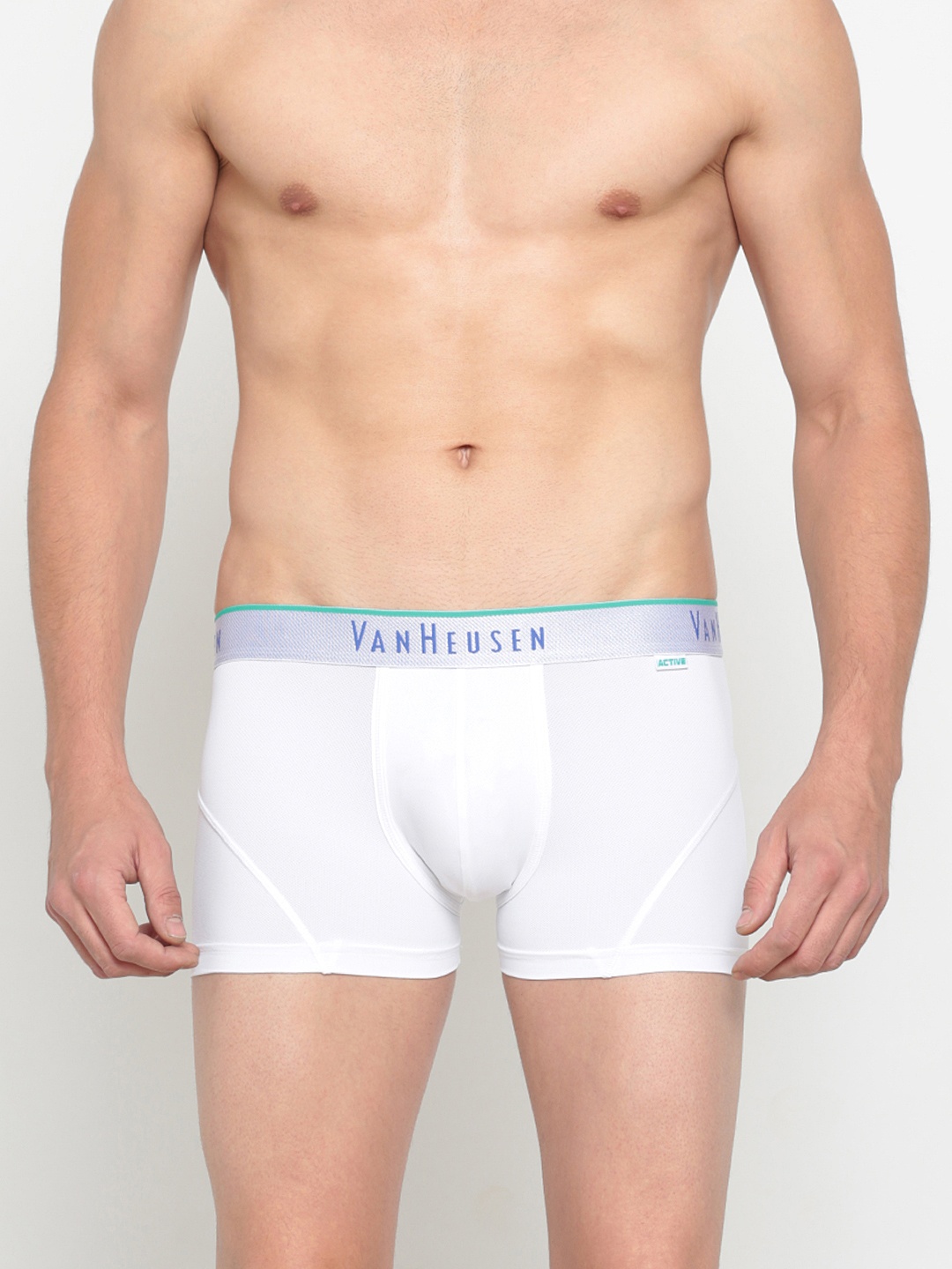 

Van Heusen Men Solid Swift Dry Trunks IHITR1AWH40041, White