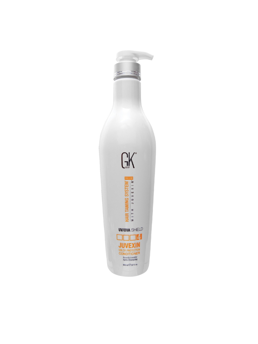 

GK HAIR Unisex Hair Taming System Color Protection Conditioner 650 ml, White