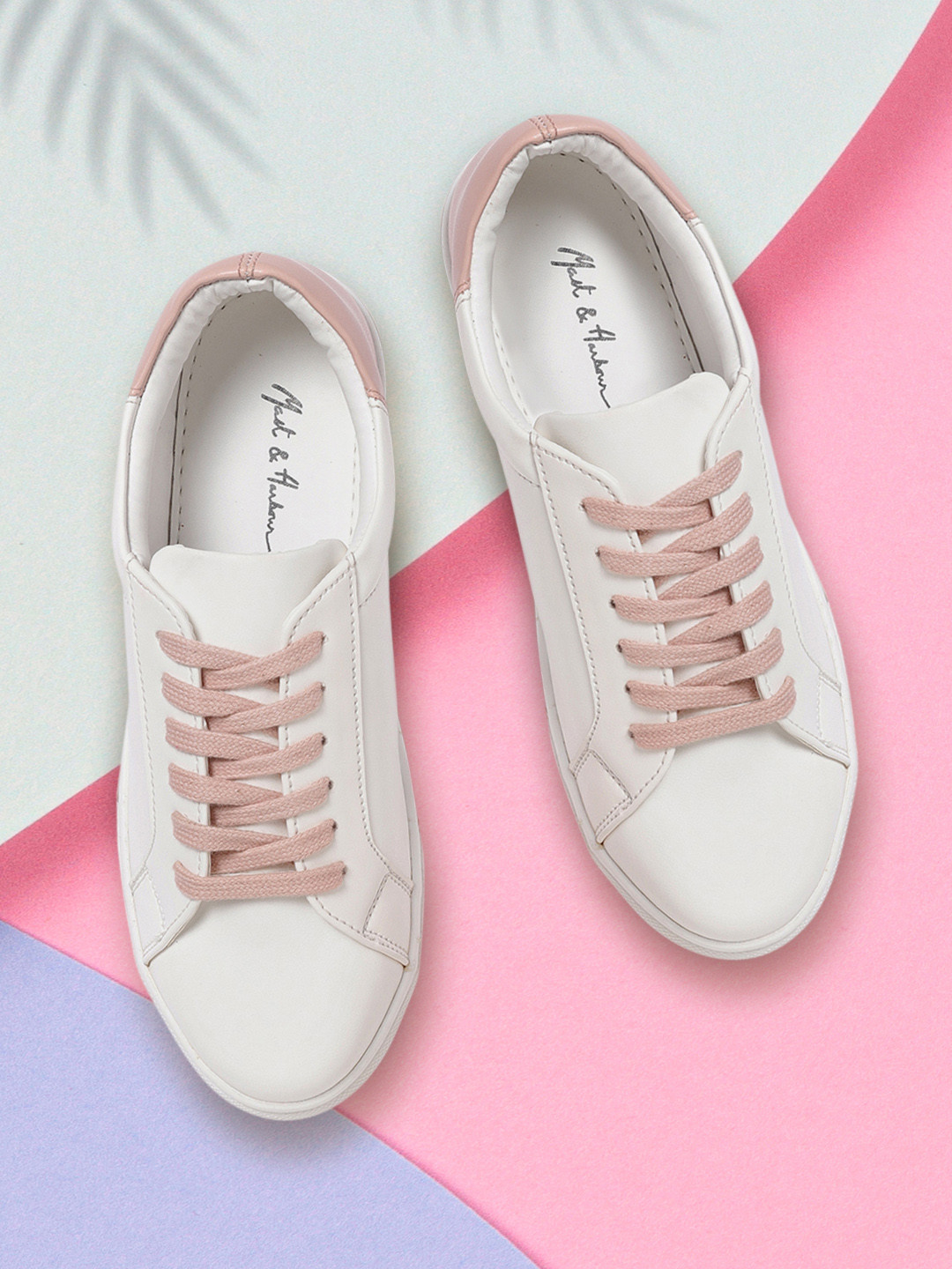 

Mast & Harbour Women White Sneakers