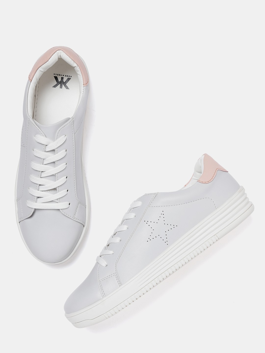 

Kook N Keech Women Grey Sneakers