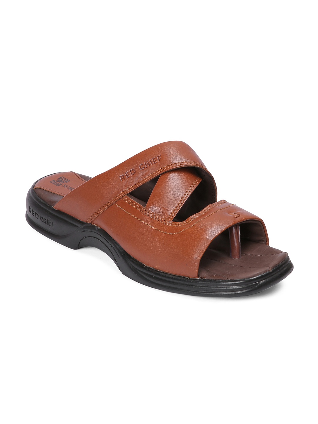 

Red Chief Men Brown Comfort Sandals