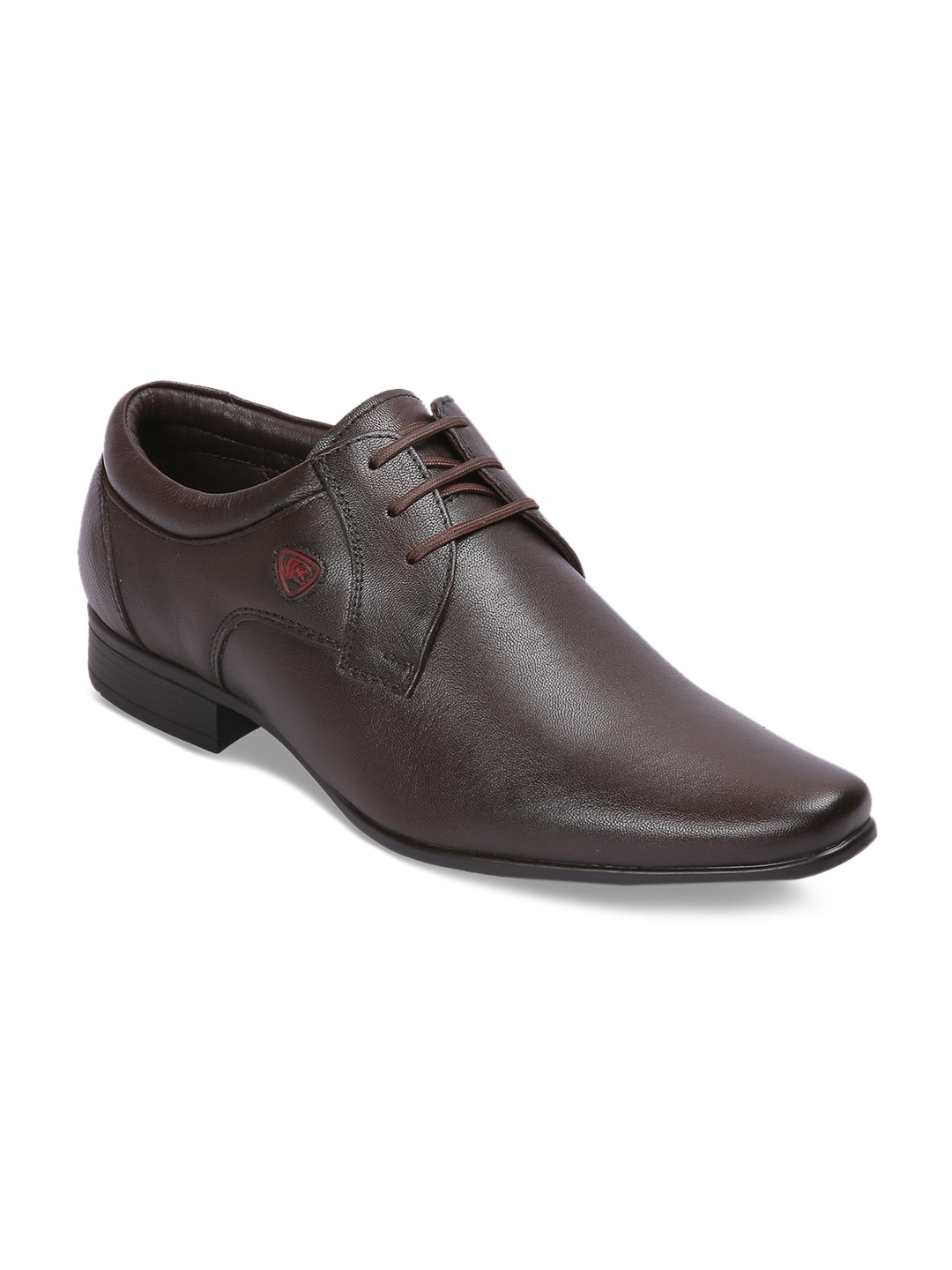 

Red Chief Men Brown Leather Formal Derbys