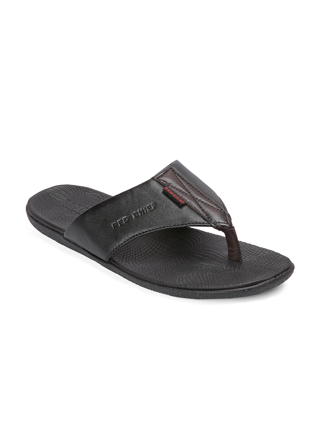 

Red Chief Men Black Flip Flop