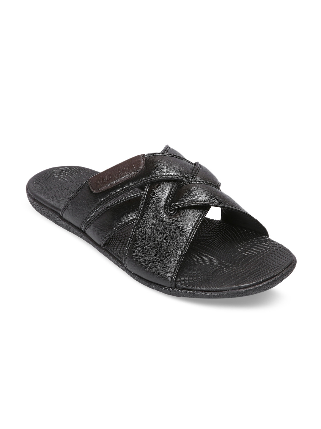 

Red Chief Men Black Comfort Sandals