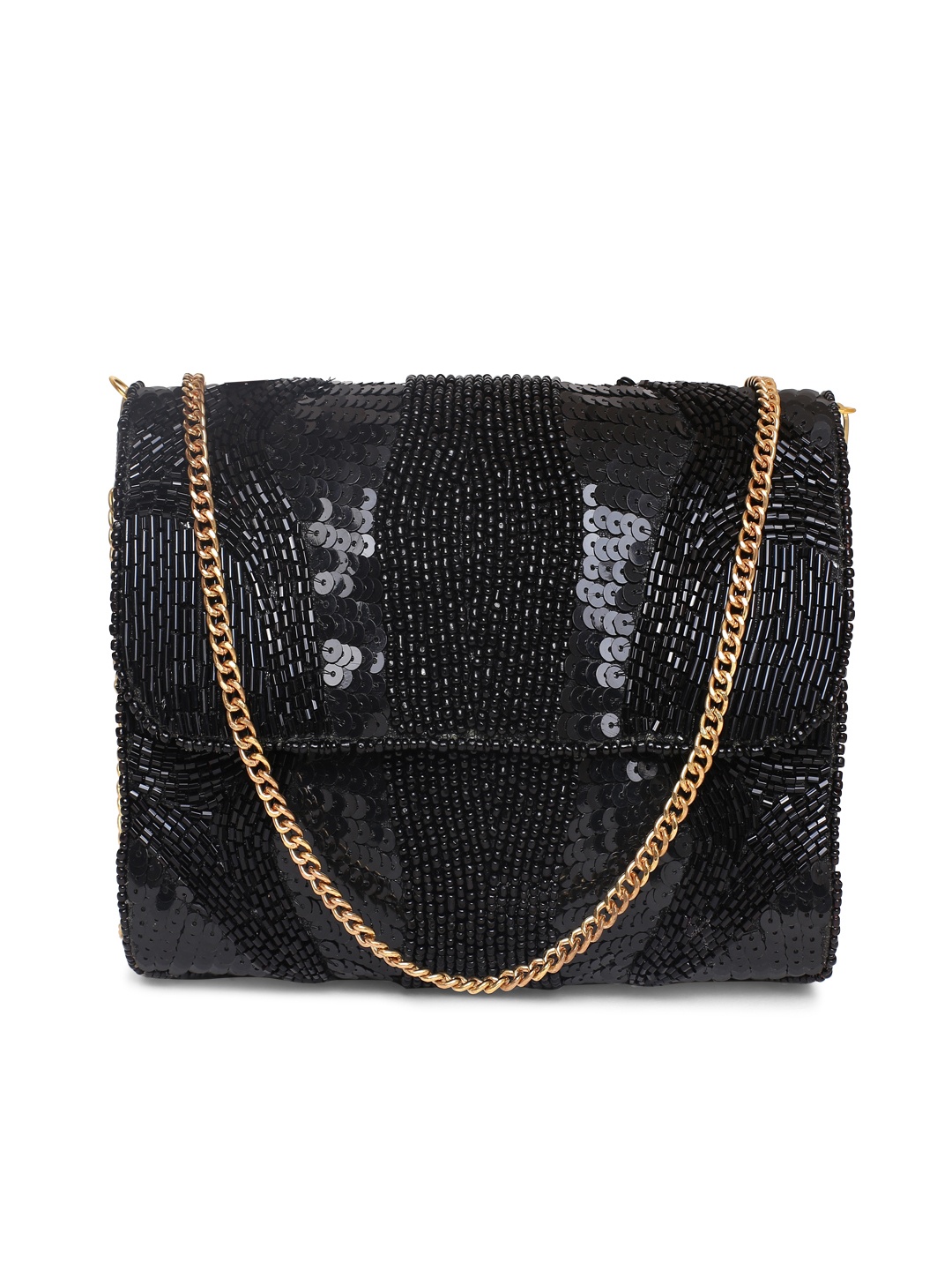 

Tarini Nirula Women Black Embellished Clutch