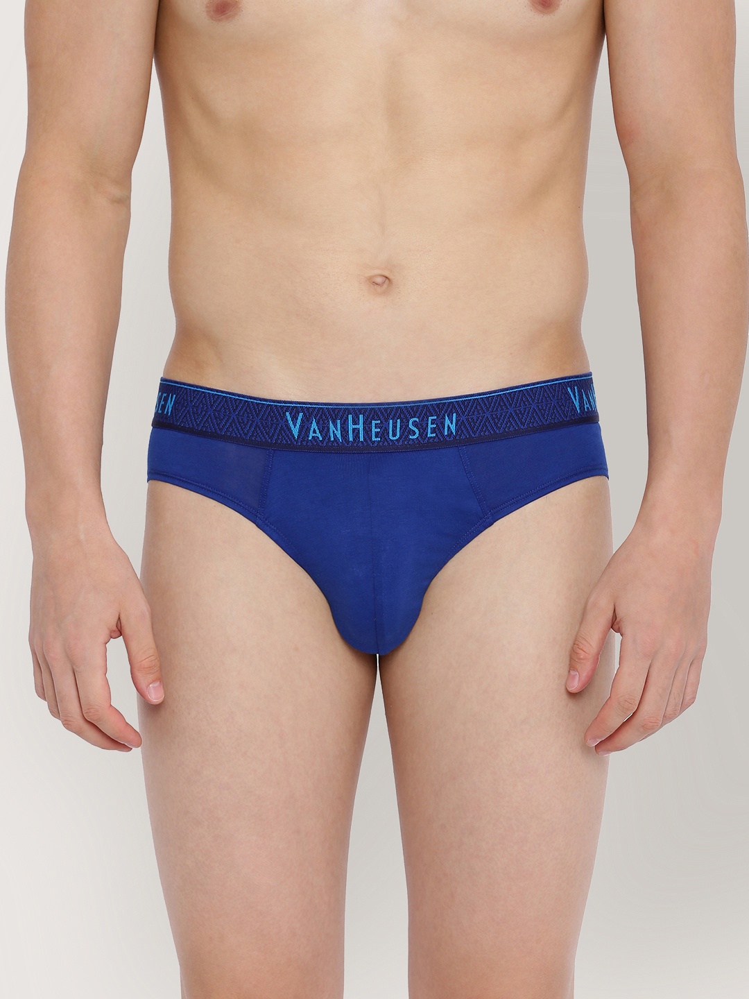 

Van Heusen Men Solid Colour Fresh Ultra Soft Briefs - 20001, Blue