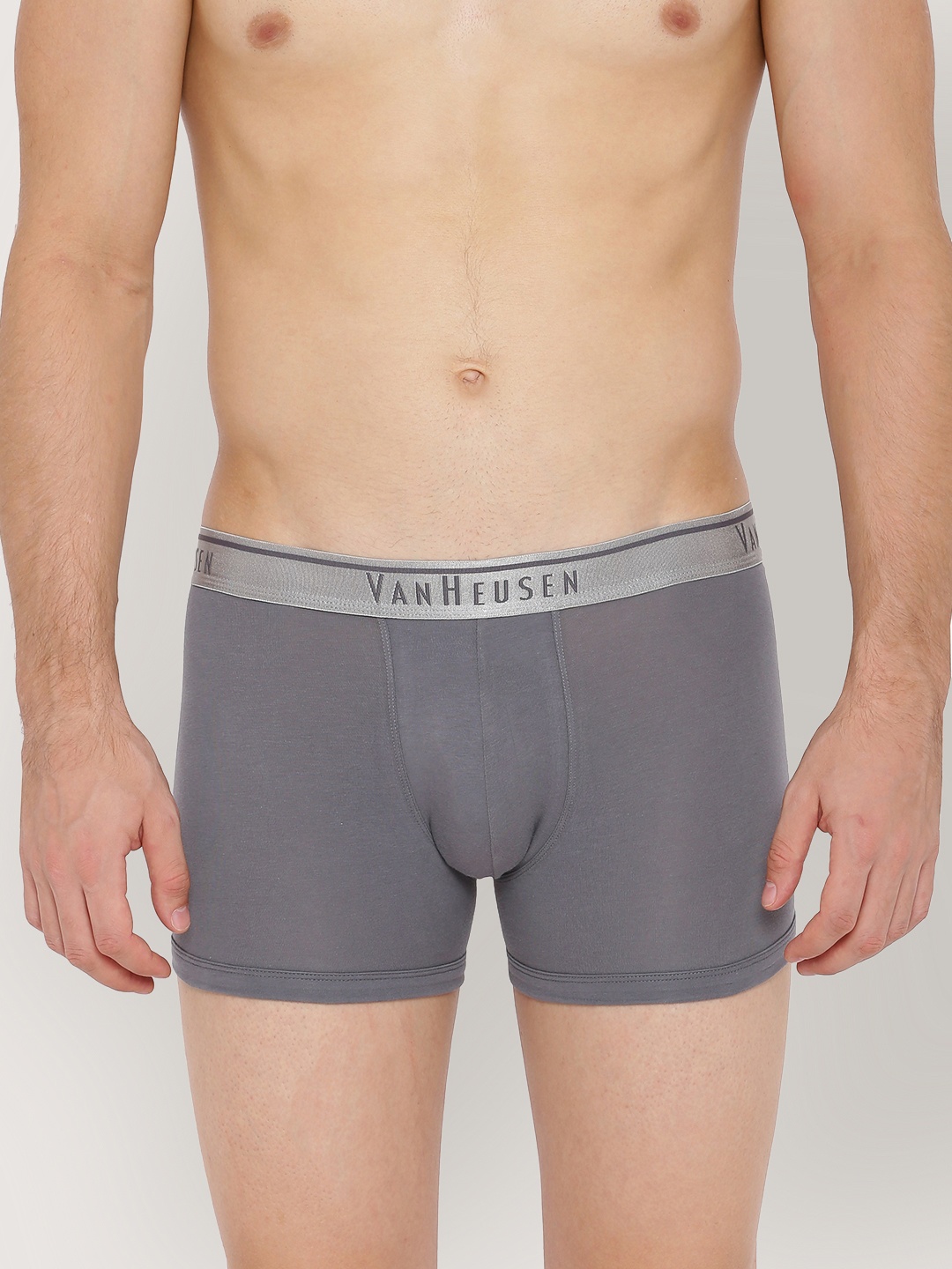 

Van Heusen Men Antibacterial Colour Fresh Trunks, Grey