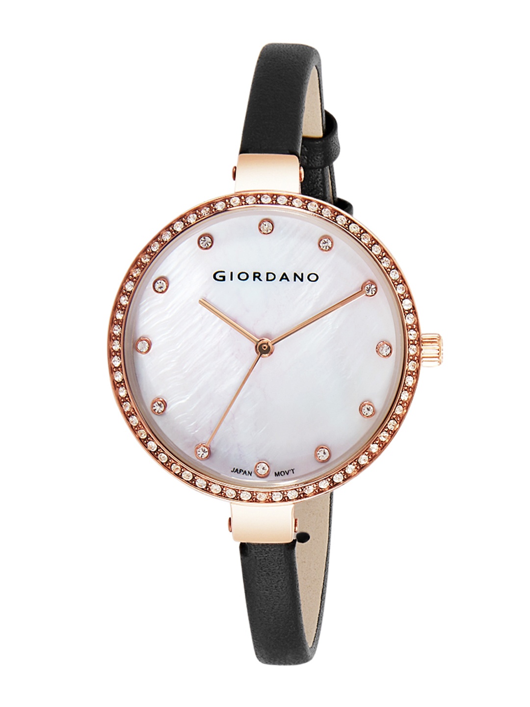 

GIORDANO Women Off-White Analogue Watch 2934-03