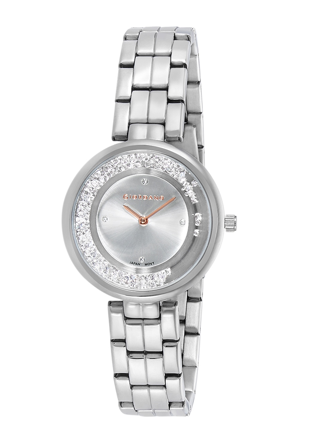 

GIORDANO Women Silver-Toned Analogue Watch 2927-11