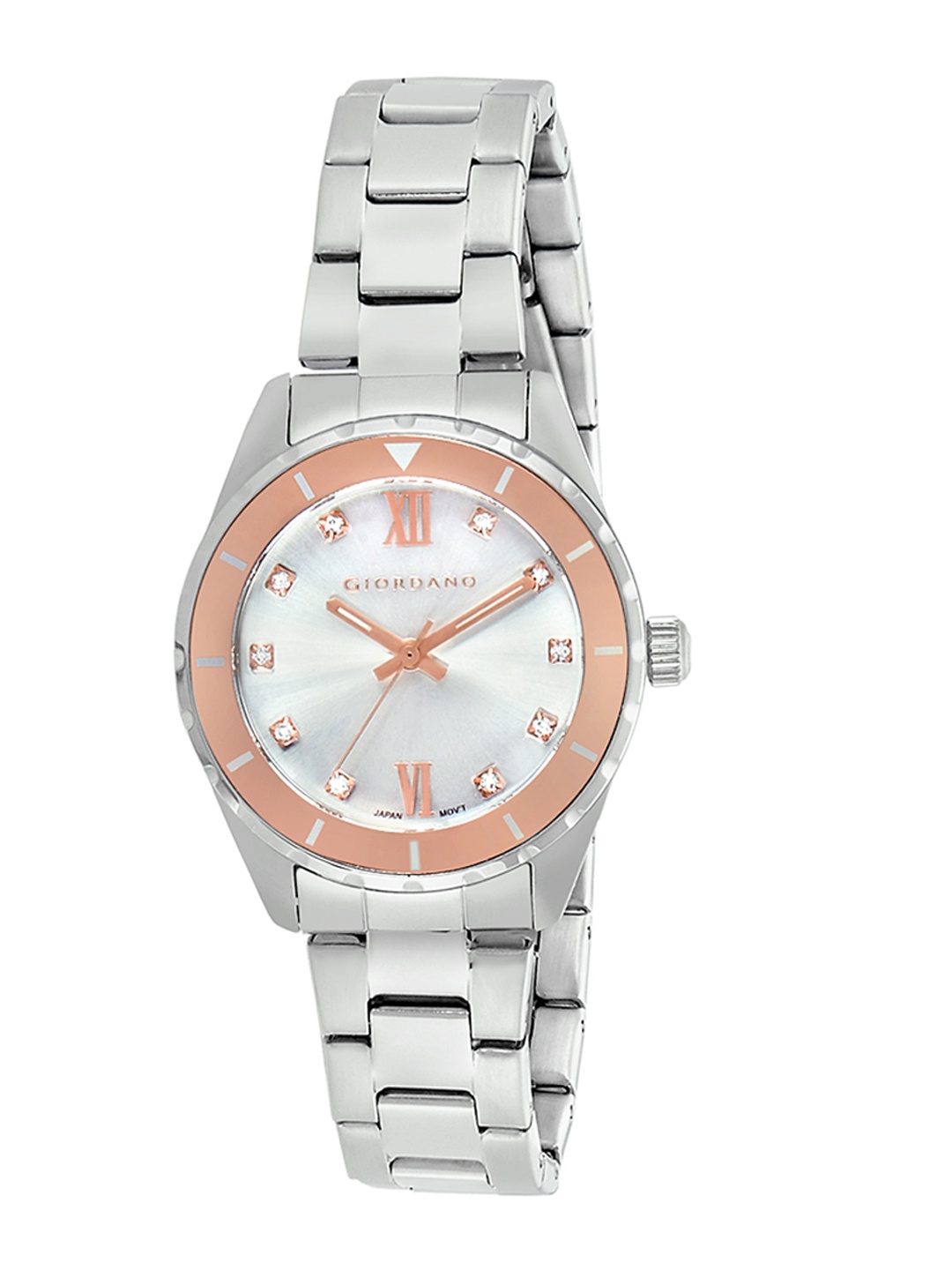 

GIORDANO Women Silver-Toned Analogue Watch 2931-22