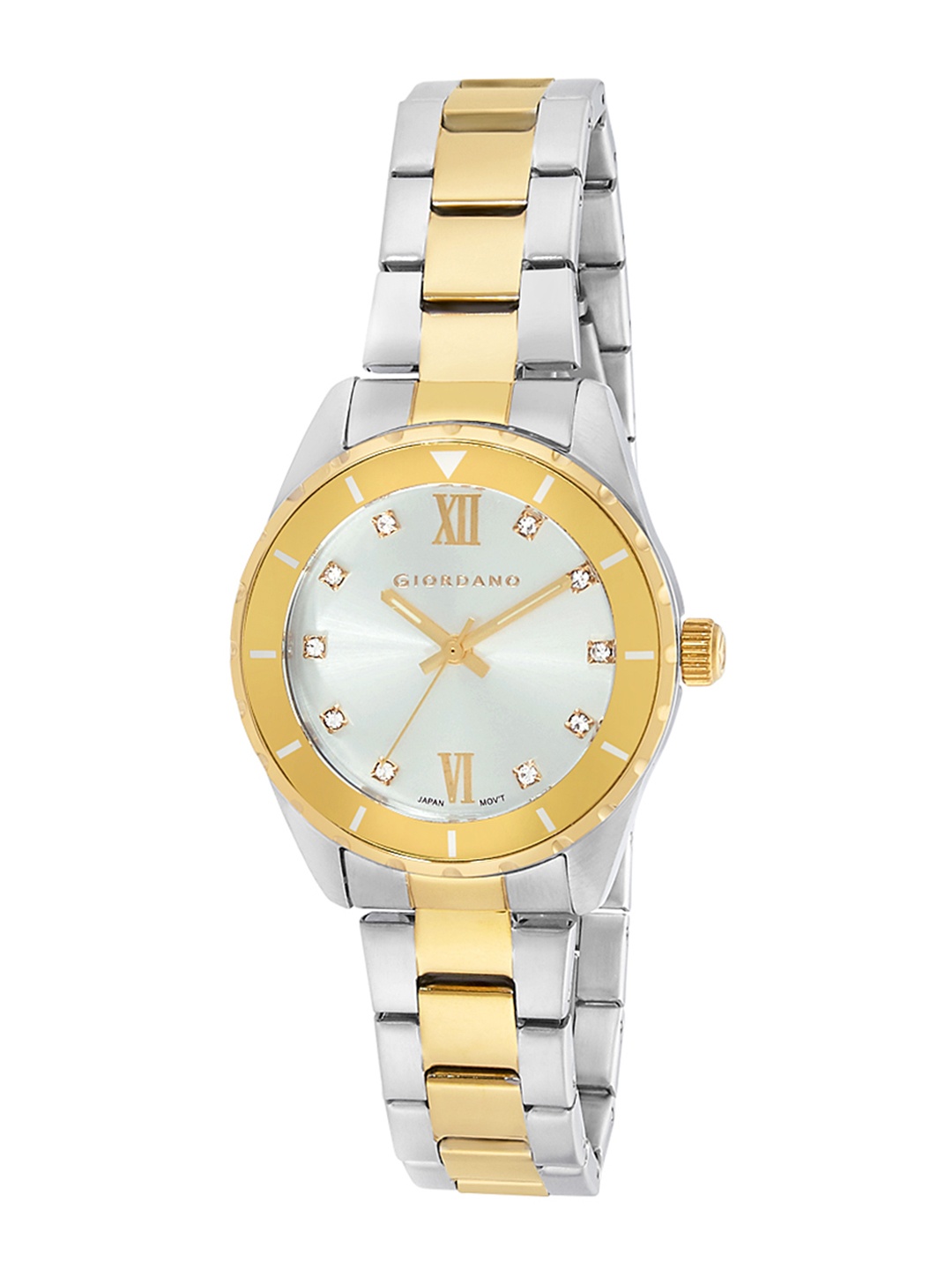 

GIORDANO Women Silver-Toned Analogue Watch 2931-44