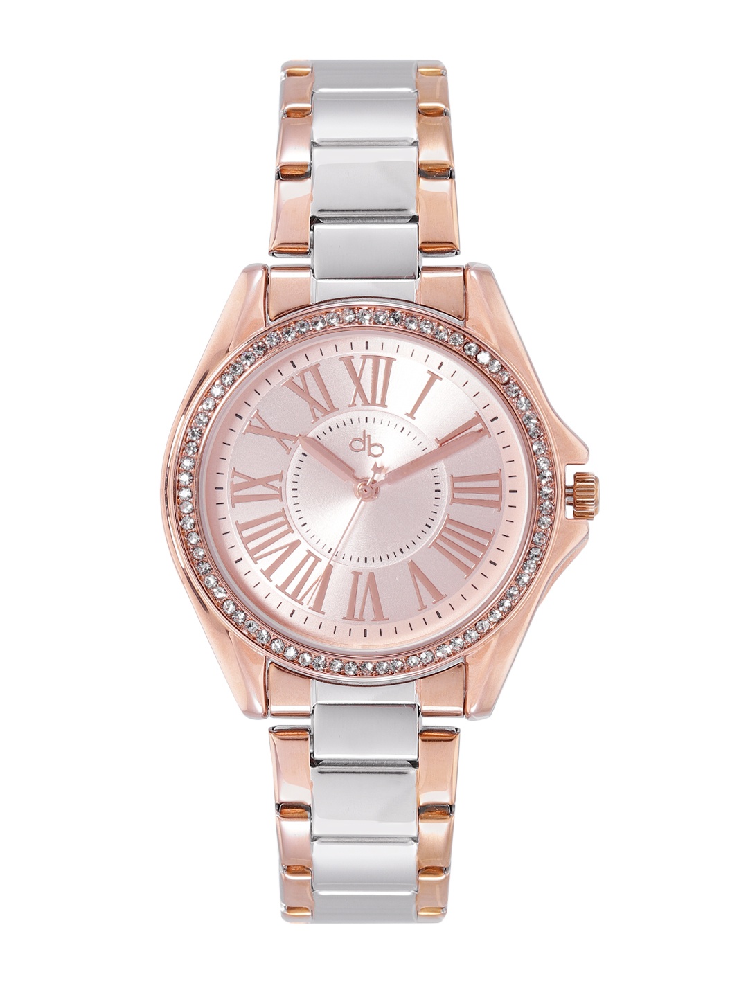 

DressBerry Women Rose Gold-Toned Analogue Watch T001-B