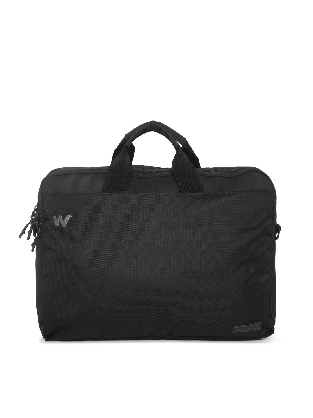 

Wildcraft Unisex Black Solid Pinnacle Laptop Bag