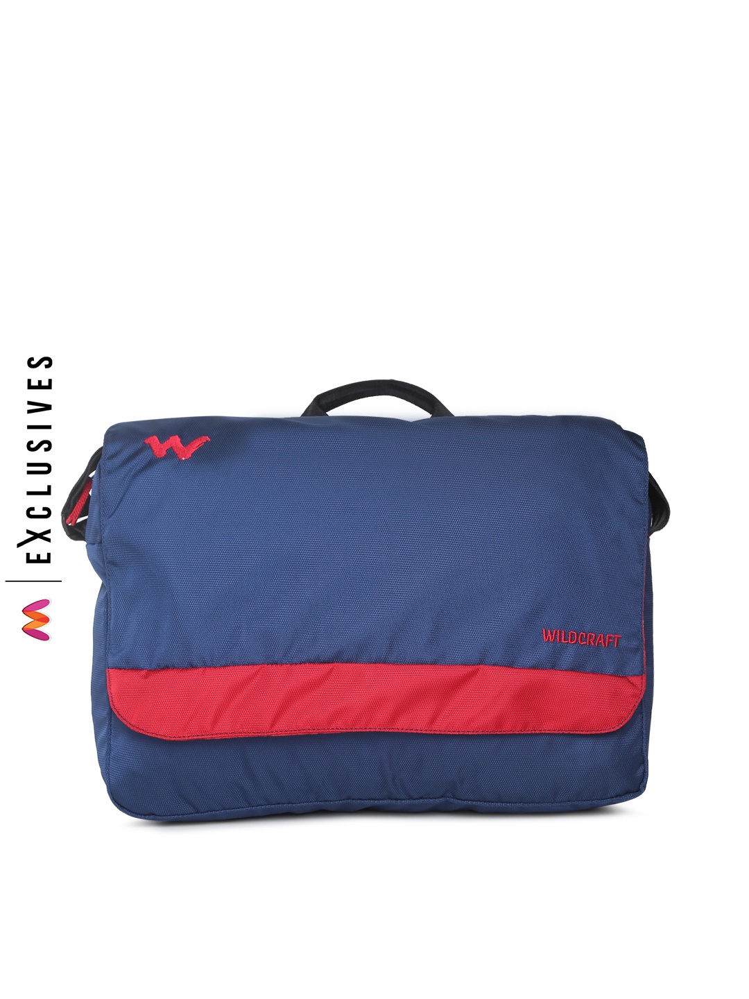 

Wildcraft Unisex Blue & Red Courier 3 Messenger Bag