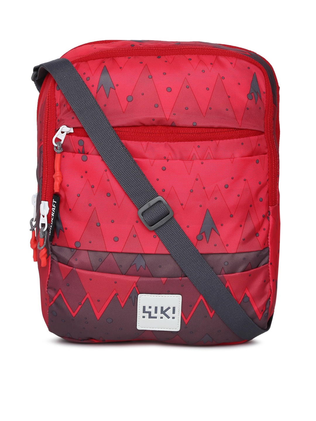 

Wildcraft Unisex Red Printed Messenger Bag