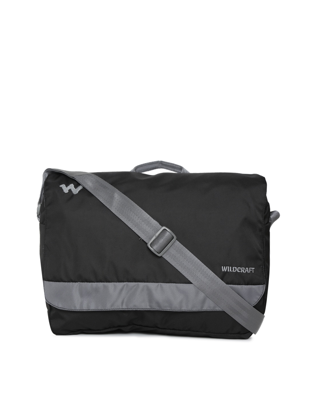 

Wildcraft Unisex Black Solid Messenger Bag