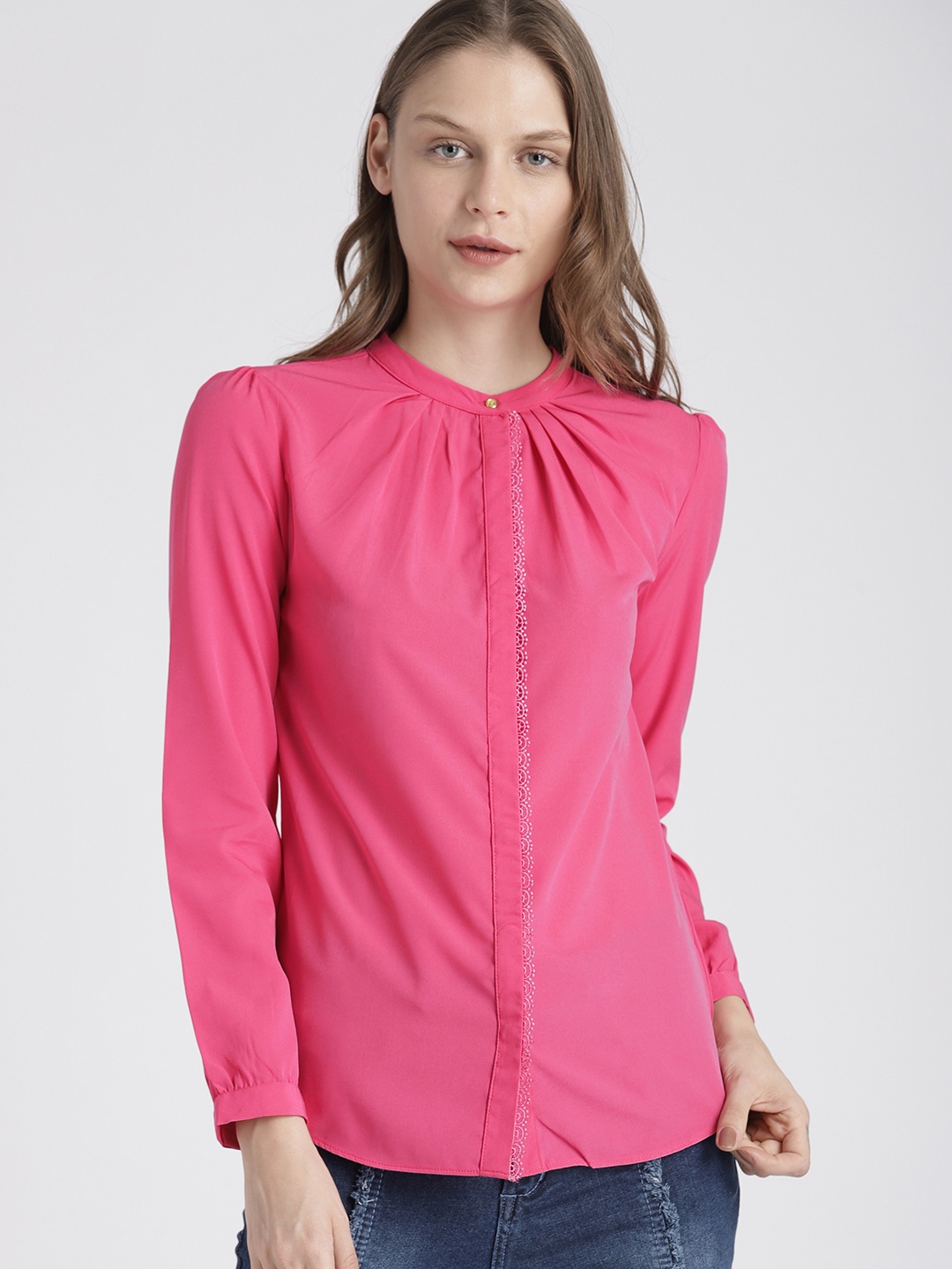

Splash Women Pink Solid Top