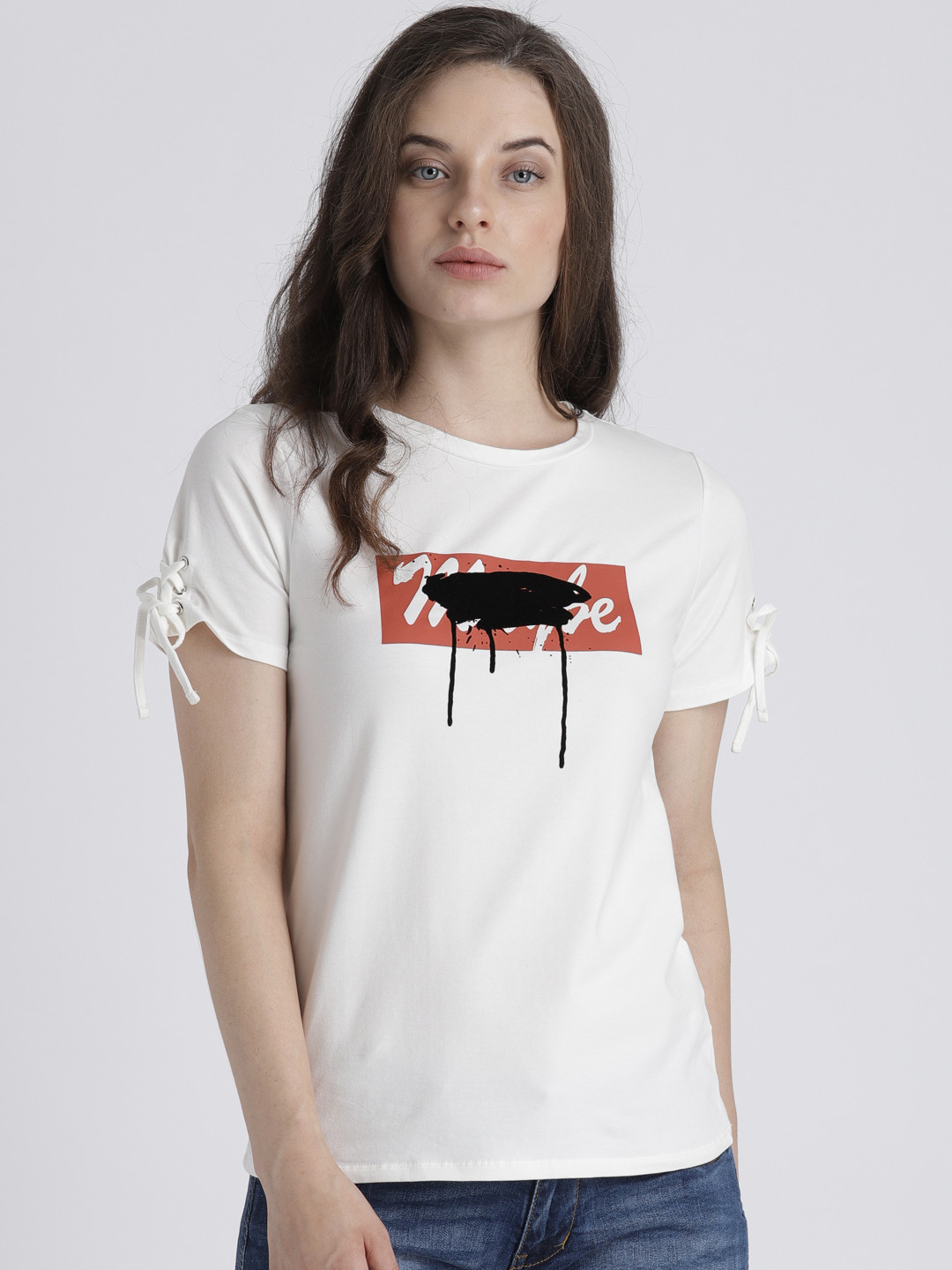 

Splash Women White Printed Top